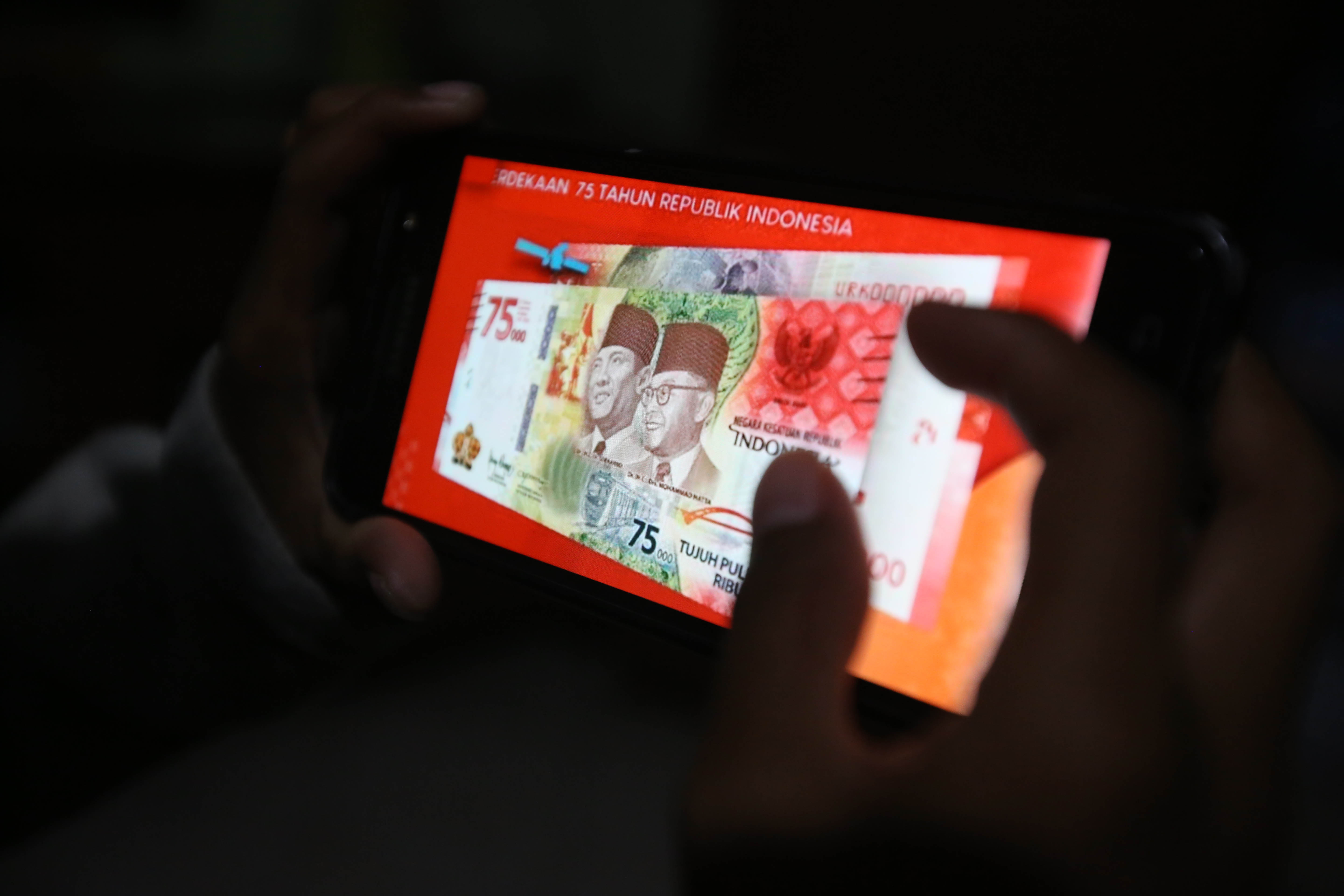 Peluncuran Uang Pecahan Rp75 Ribu