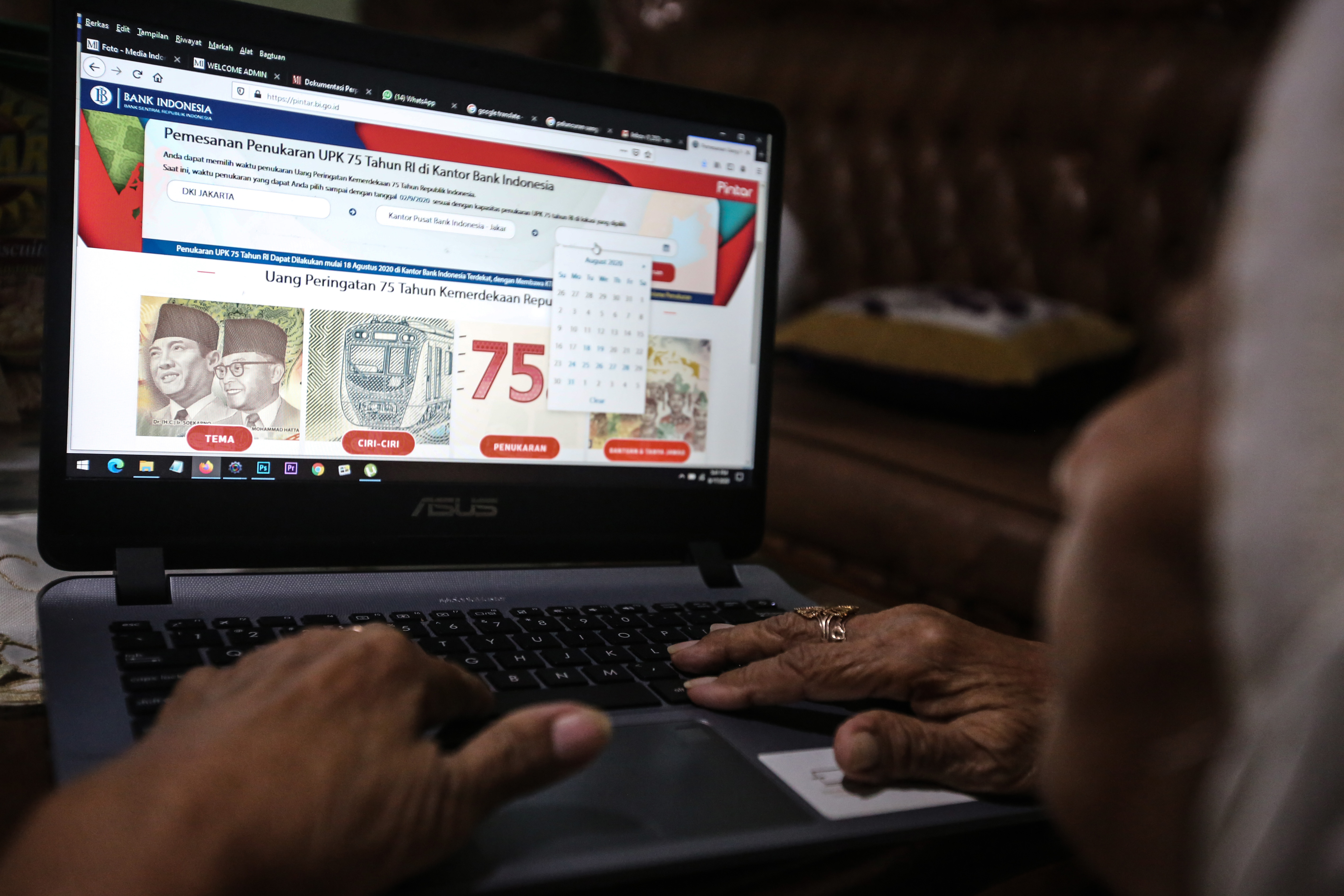 Peluncuran Uang Pecahan Rp75 Ribu