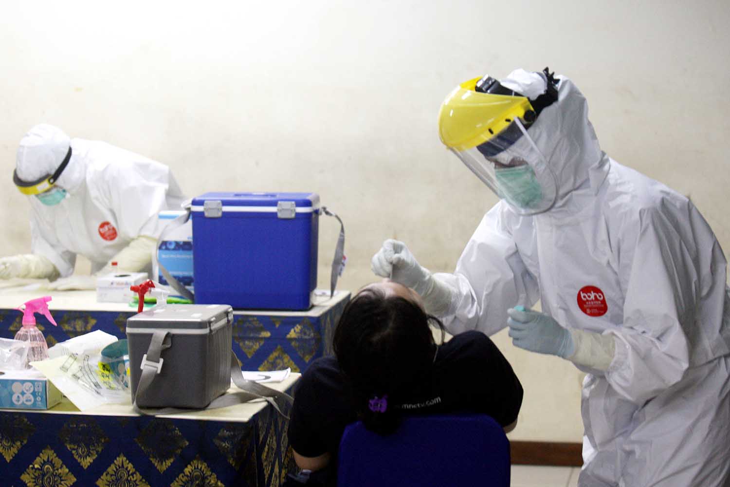 Swab Test Bagi Wartawan