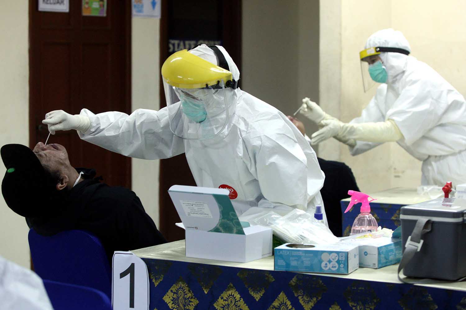 Swab Test Bagi Wartawan