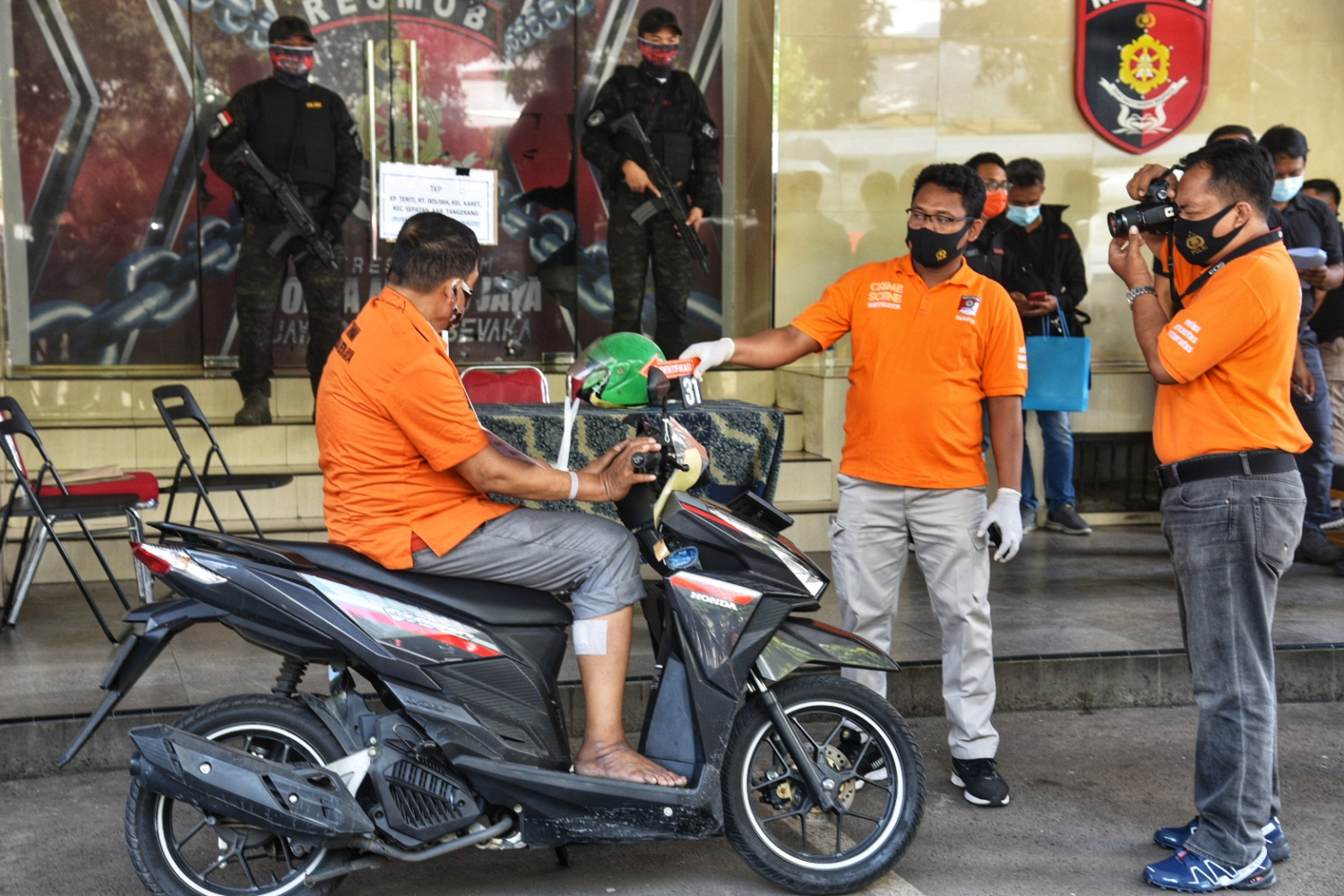 Rekonstruksi Pembunuhan Bos Pelayaran