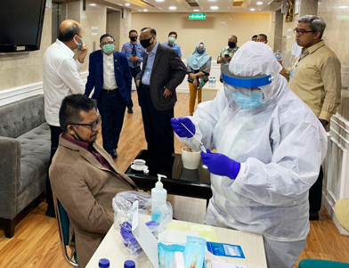 Fraksi NasDem Lakukan Swab Test Mandiri