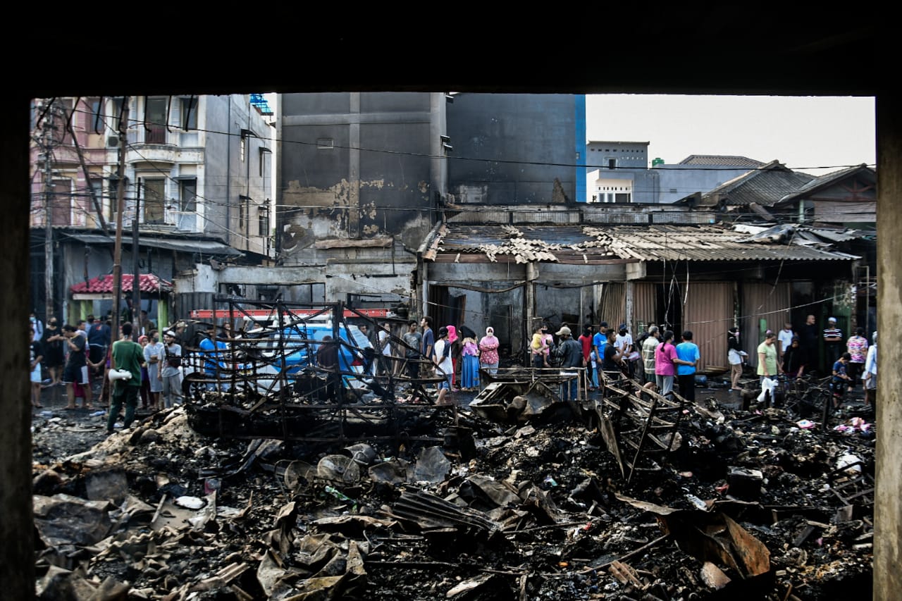 Kebakaran Pasar Timbul Barat, Grogol