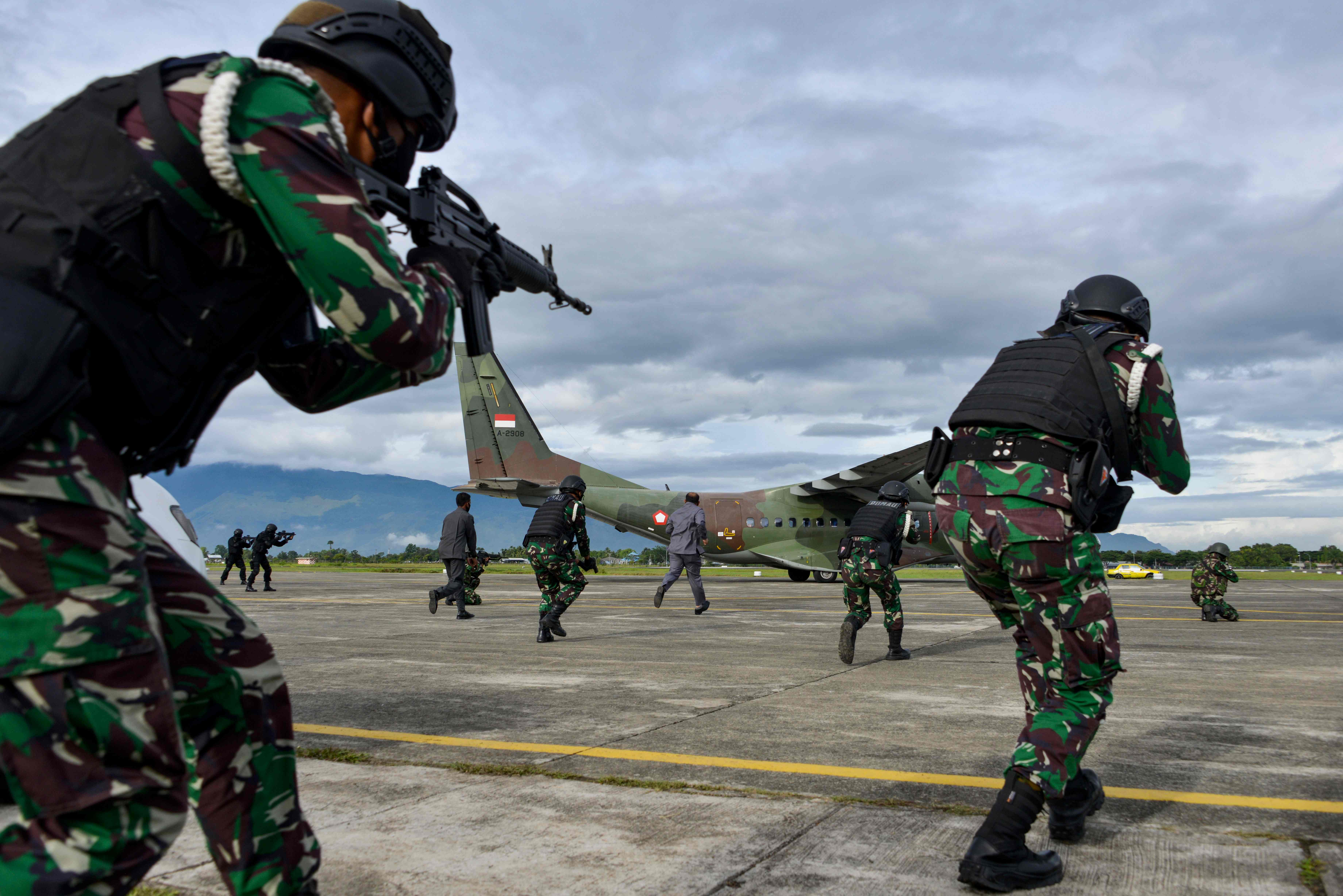 Latihan Militer Jalak Sakti 2020