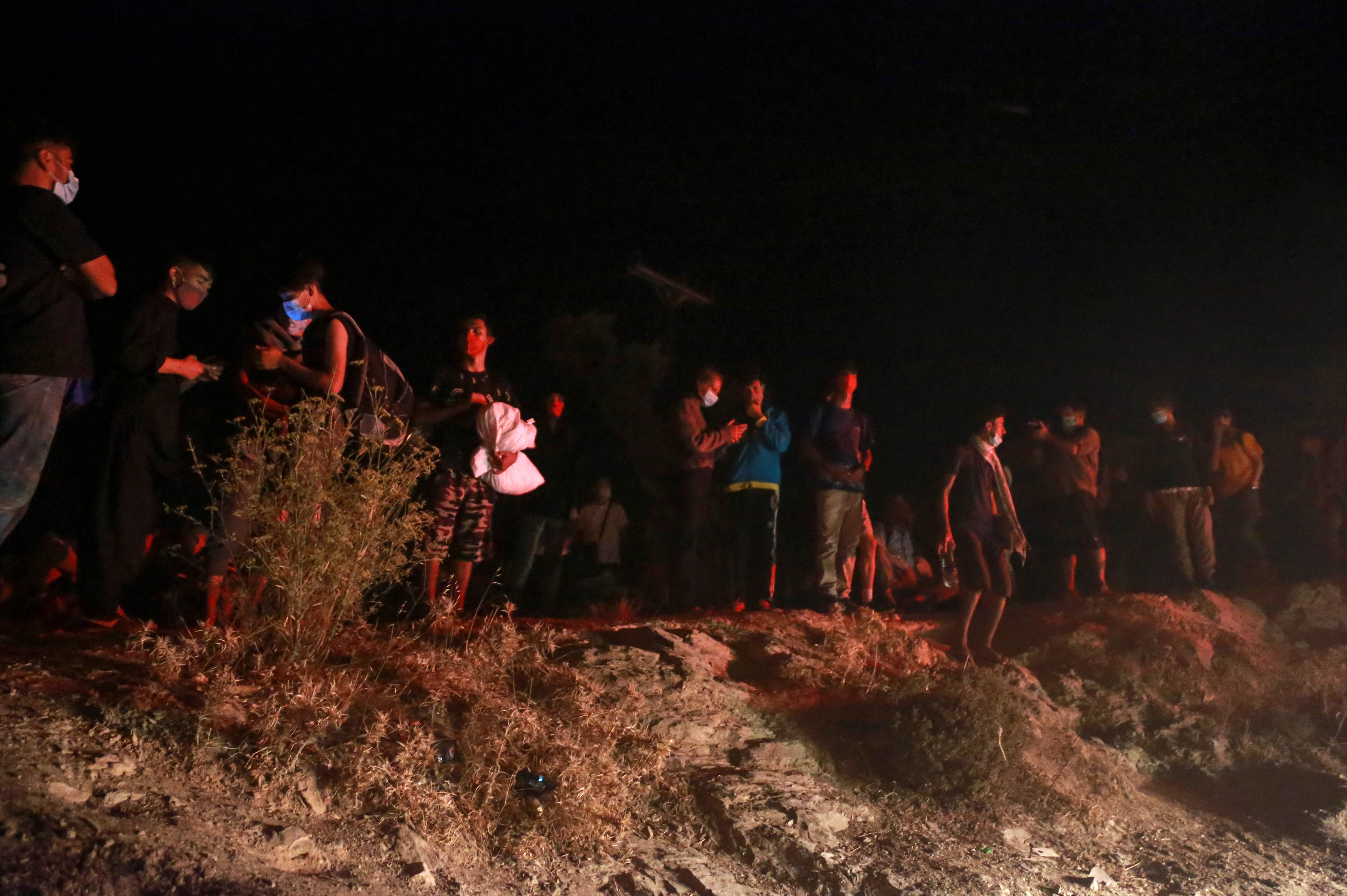 Kebakaran Kamp Pencari Suaka di Yunani