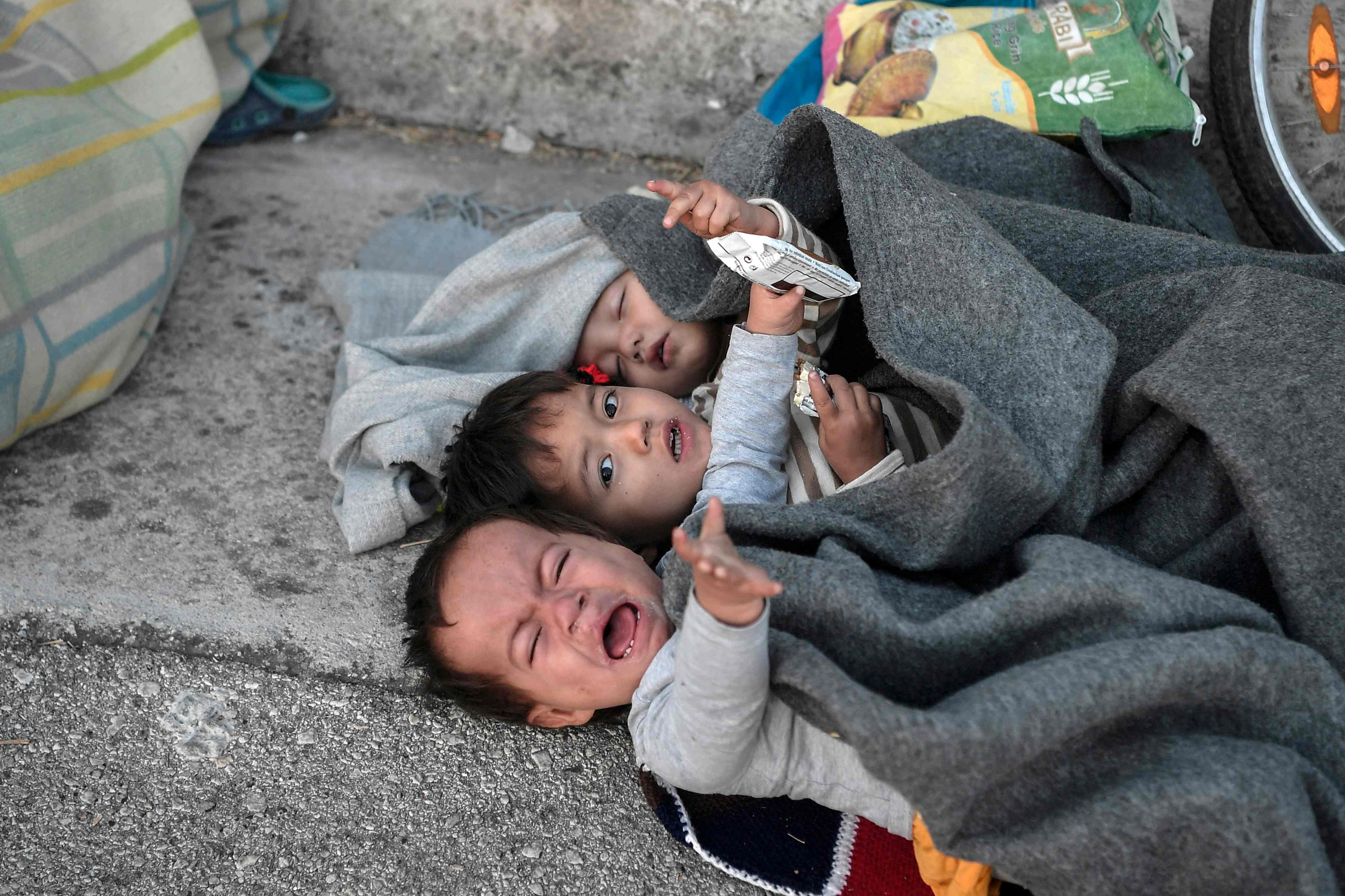 Pasca Kebakaran, Pengungsi di Yunani Kehilangan Tempat Tinggal