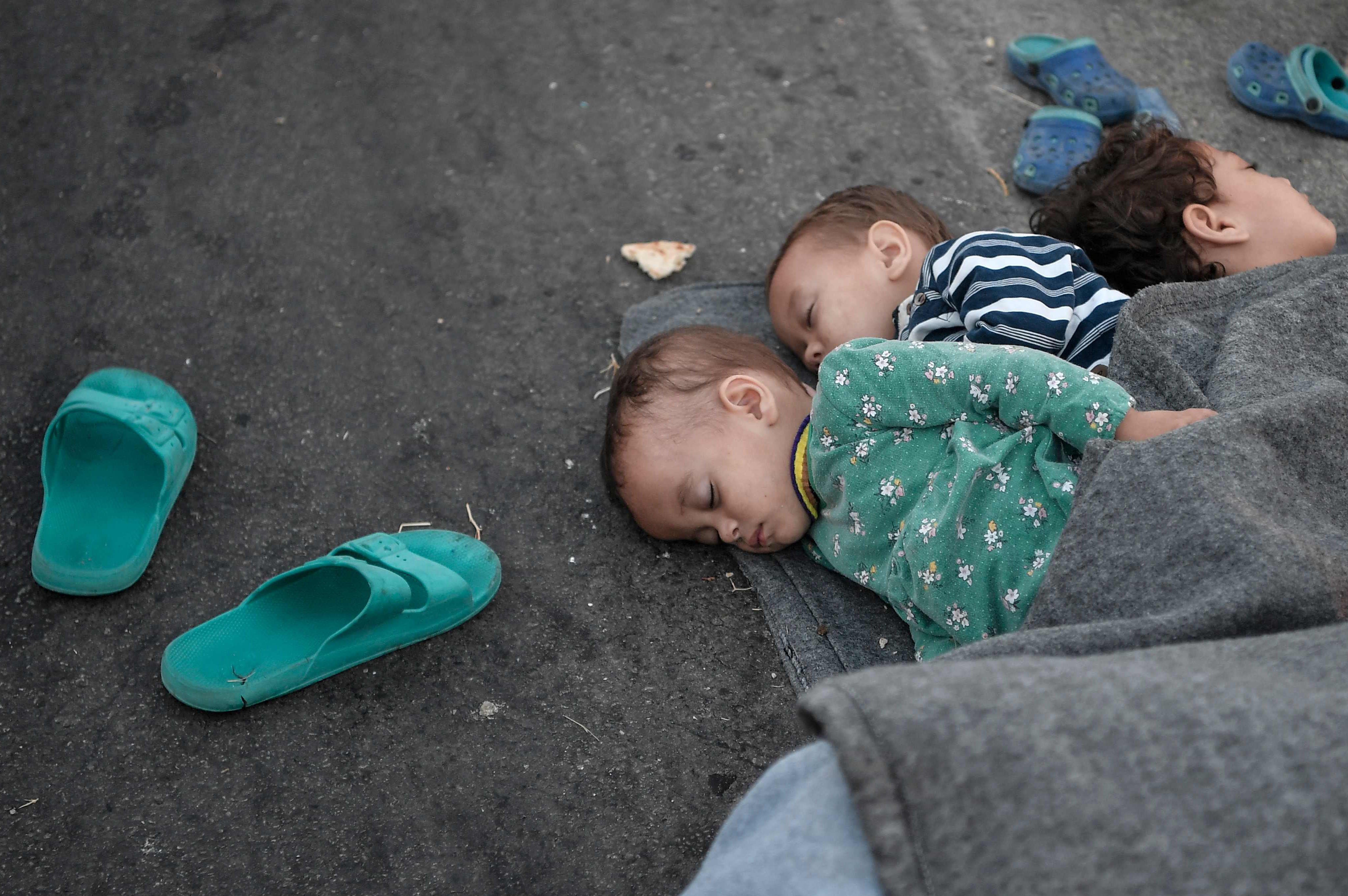 Pasca Kebakaran, Pengungsi di Yunani Kehilangan Tempat Tinggal