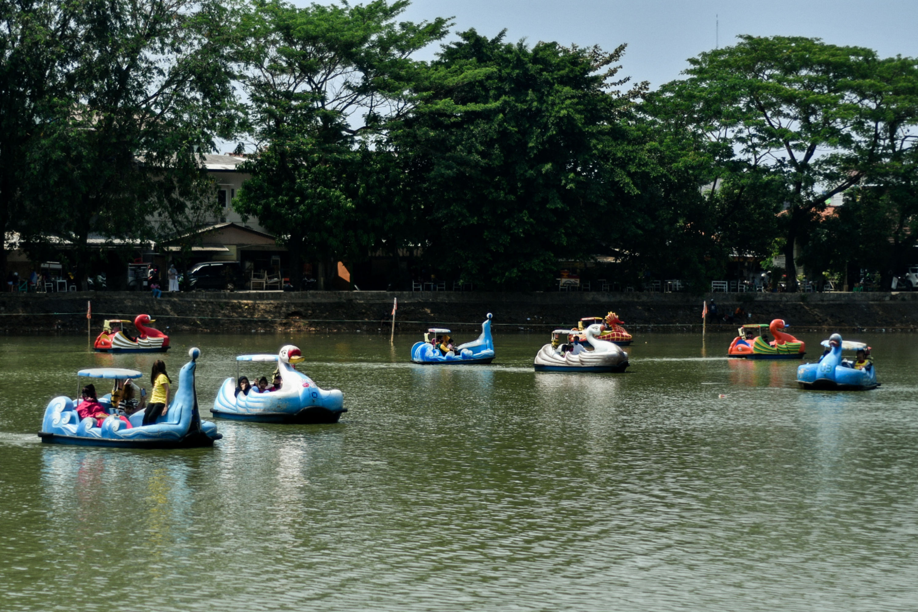 Wisata Air Setu Babakan Jelang PSBB