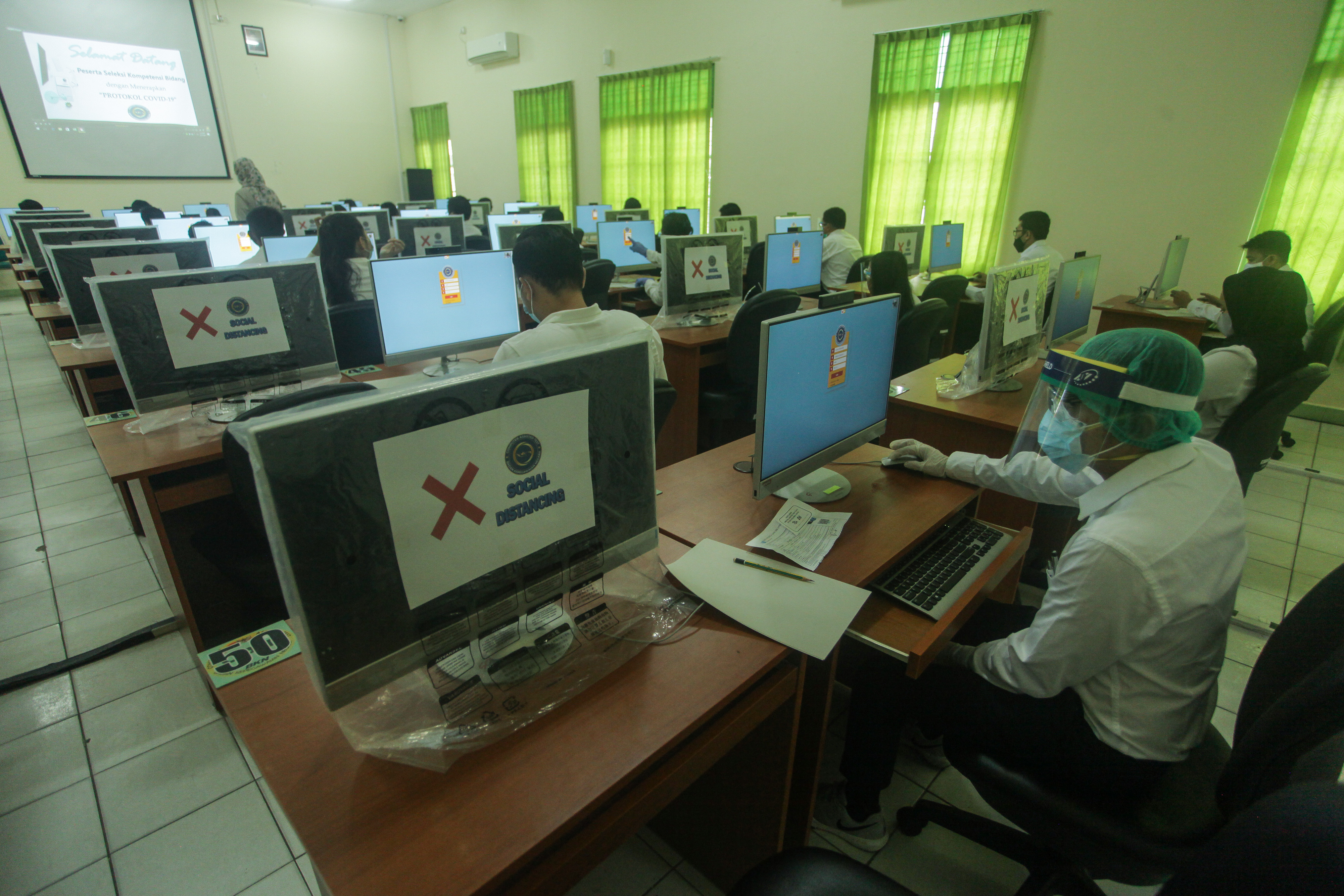 Tes CPNS di Kalimantan Tengah