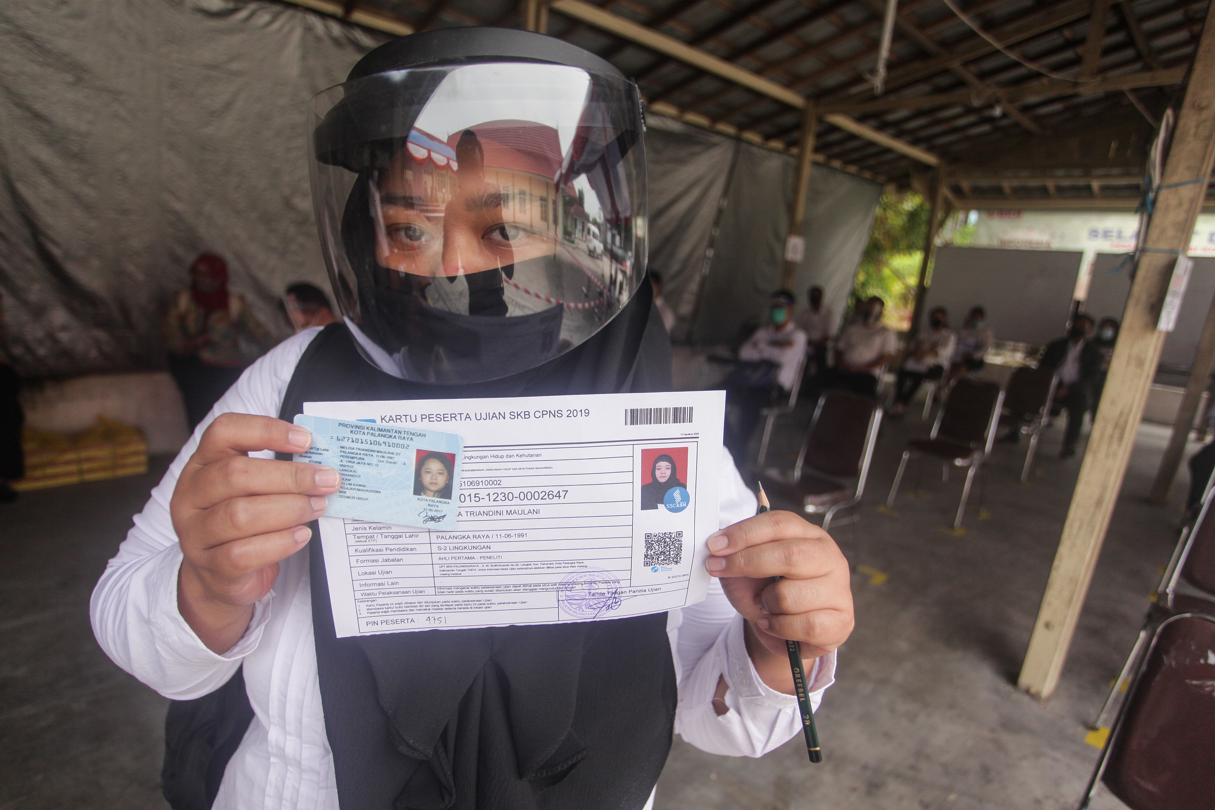 Tes CPNS di Kalimantan Tengah