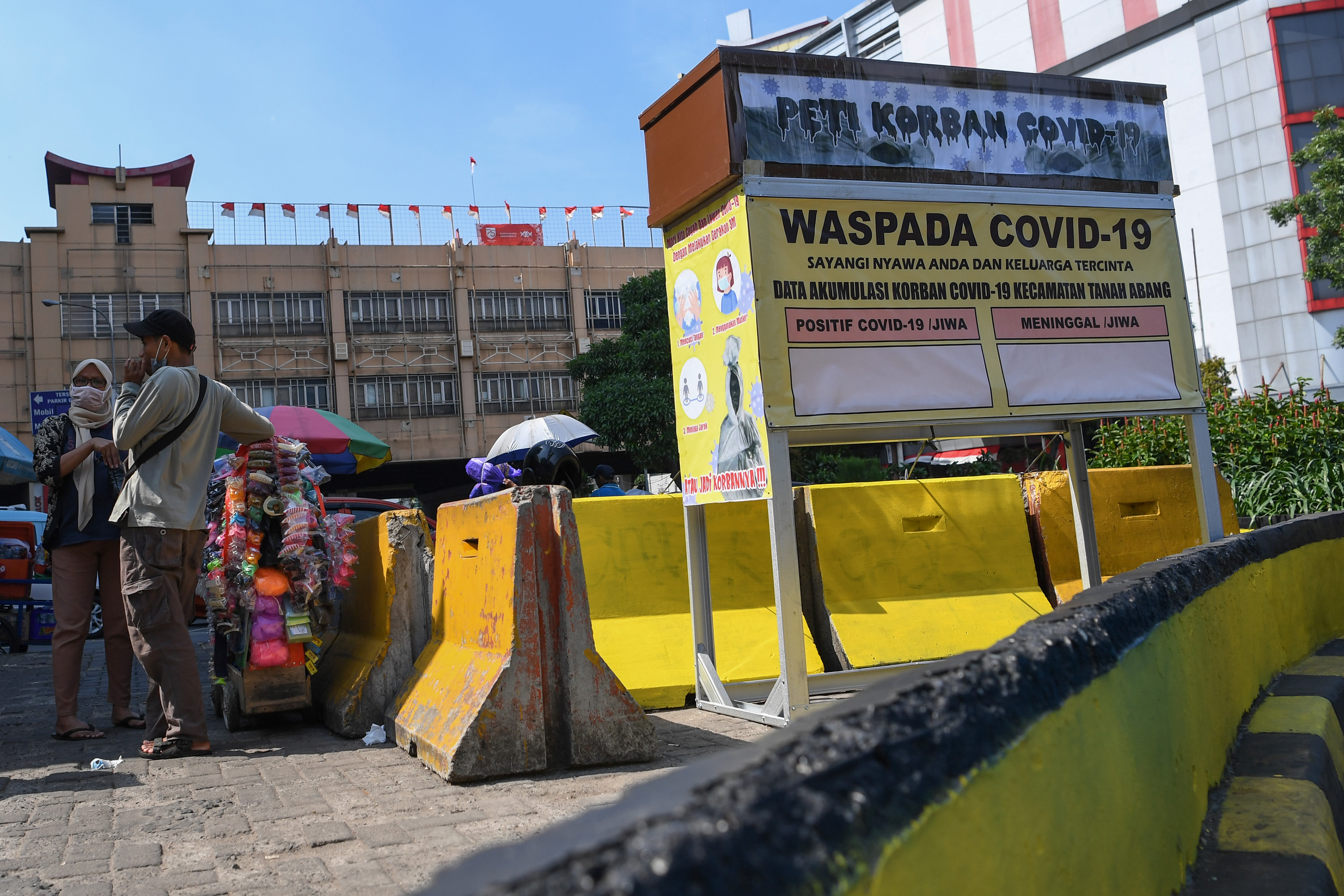 Peti Himbauan Waspada Covid-19