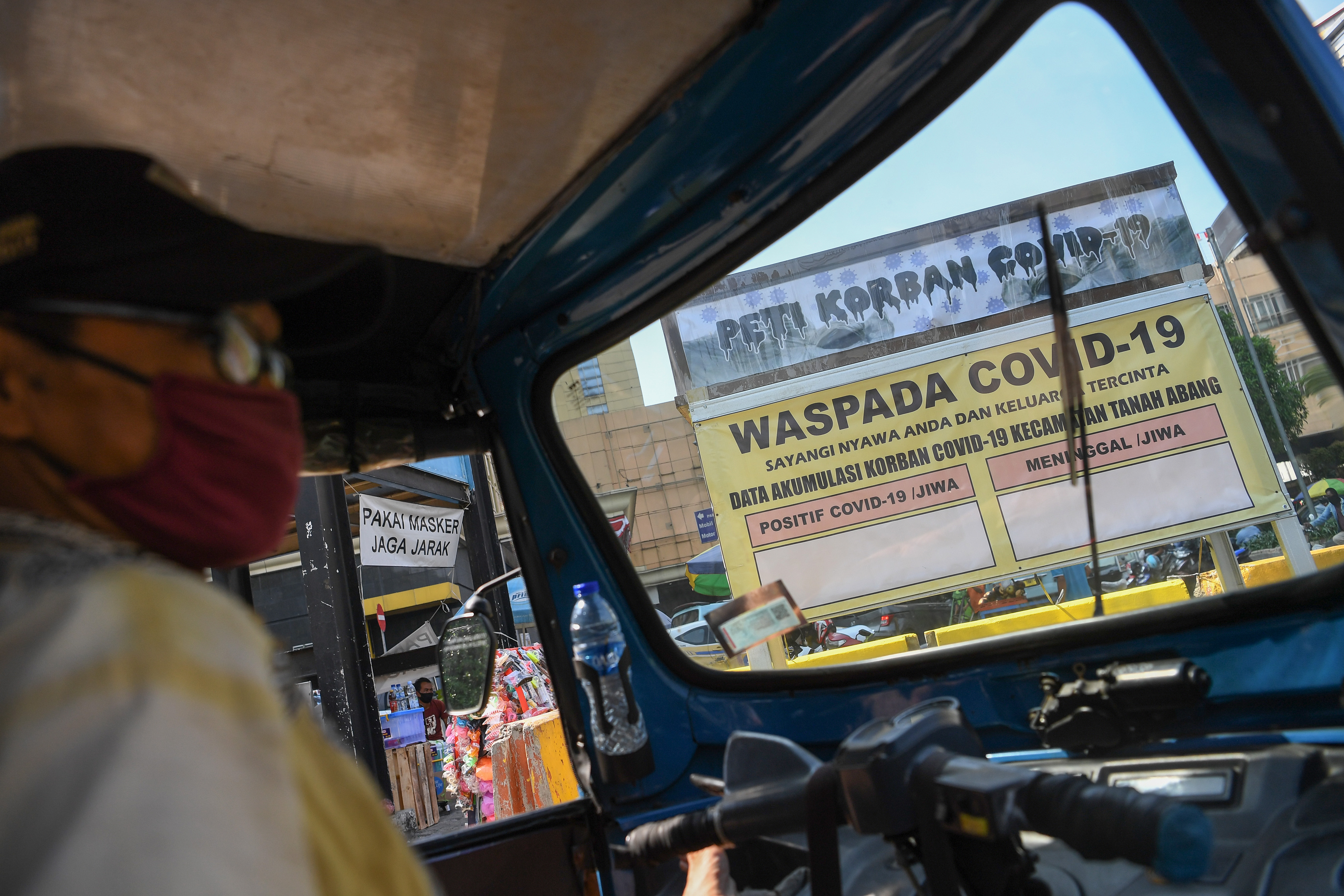 Peti Himbauan Waspada Covid-19