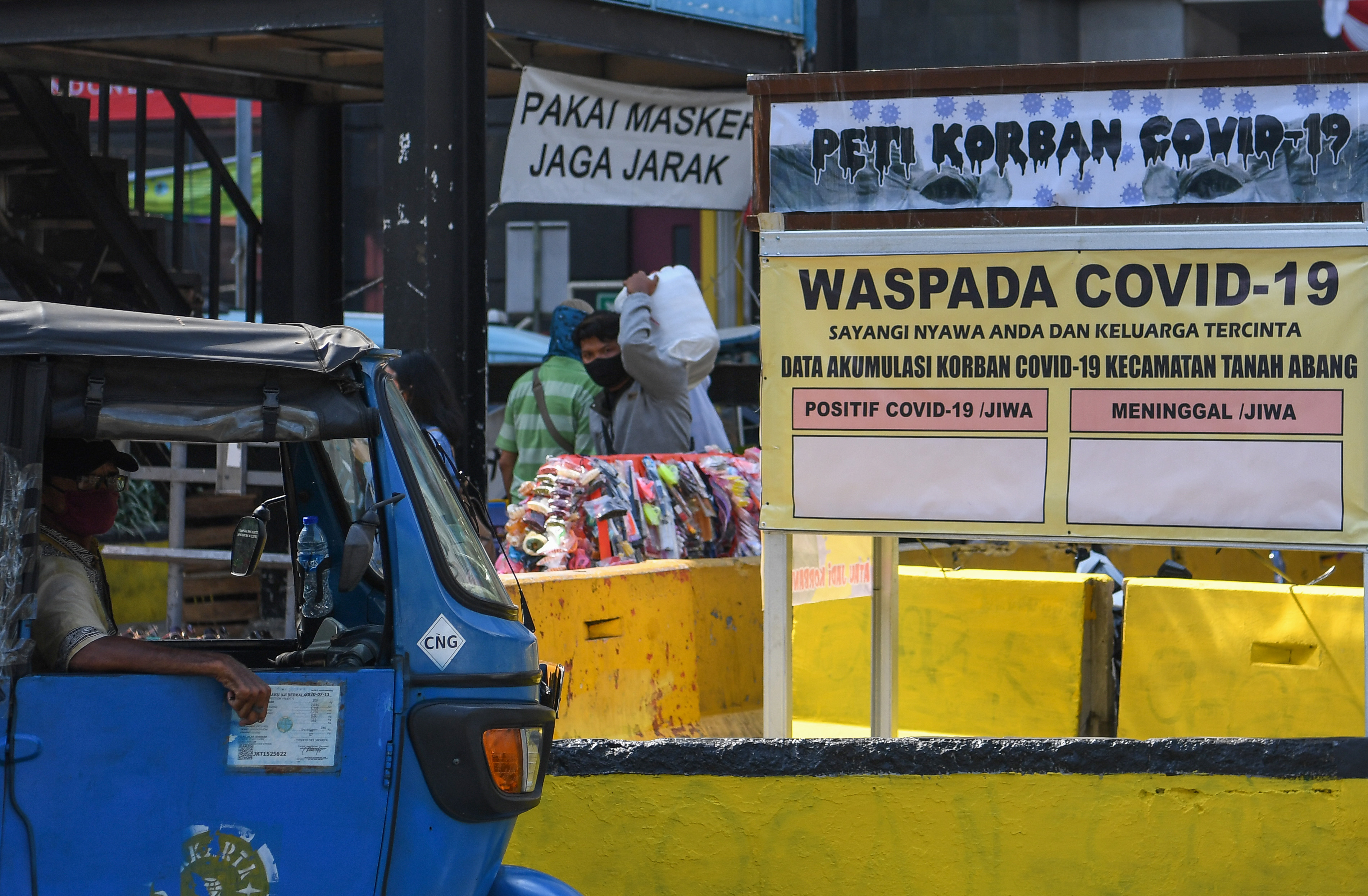 Peti Himbauan Waspada Covid-19