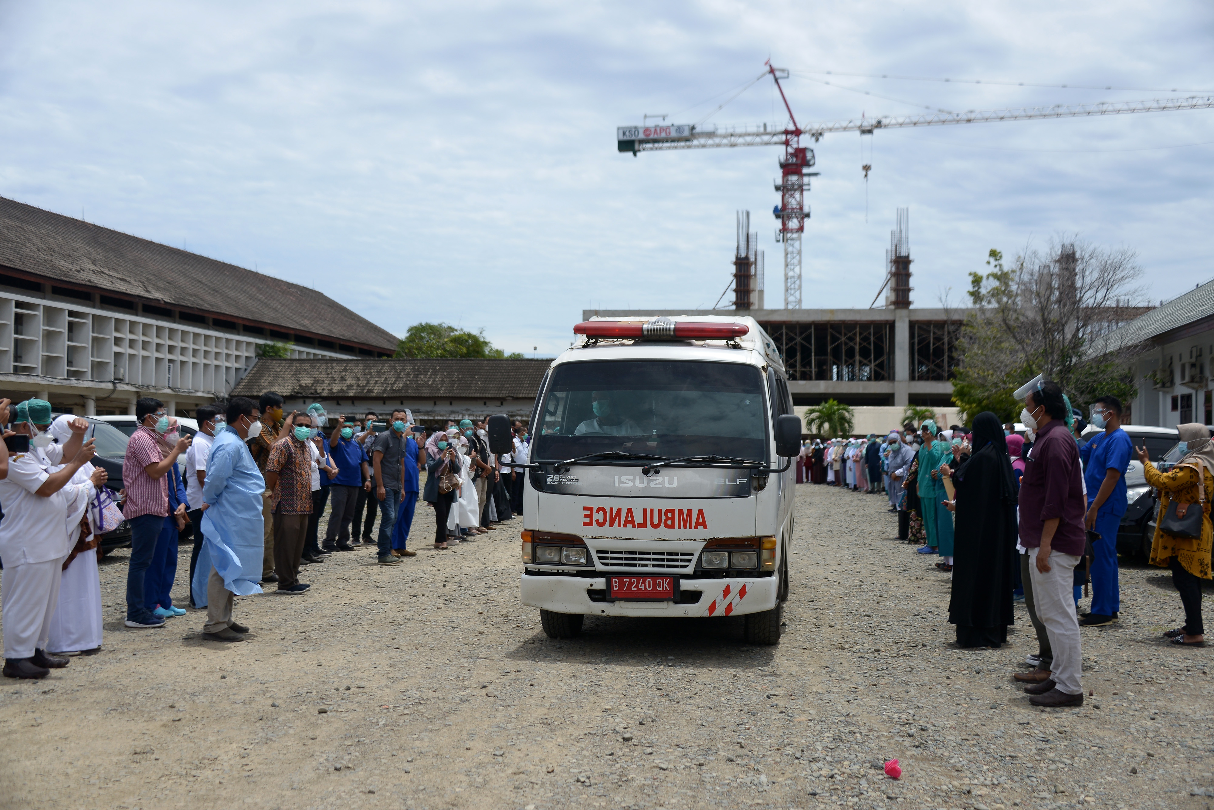 Penghormatan Jenazah Dokter Korban Covid-19
