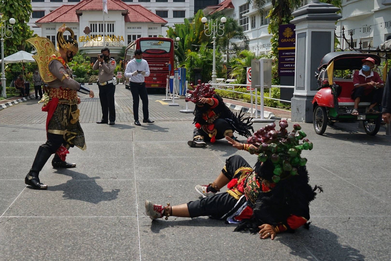 Kampanye Pemakaian Masker di Yogyakarta