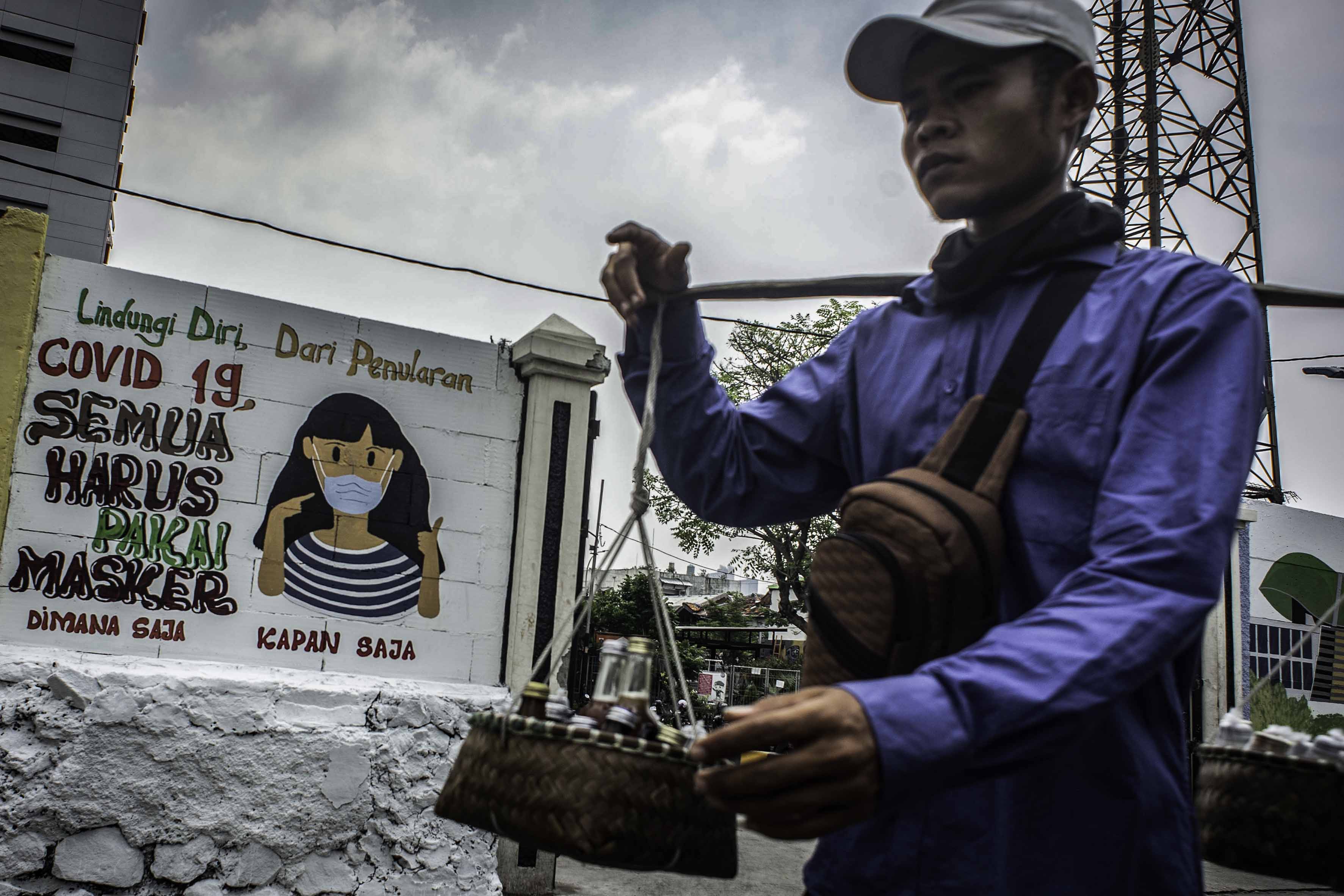 Mural Waspada Covid-19