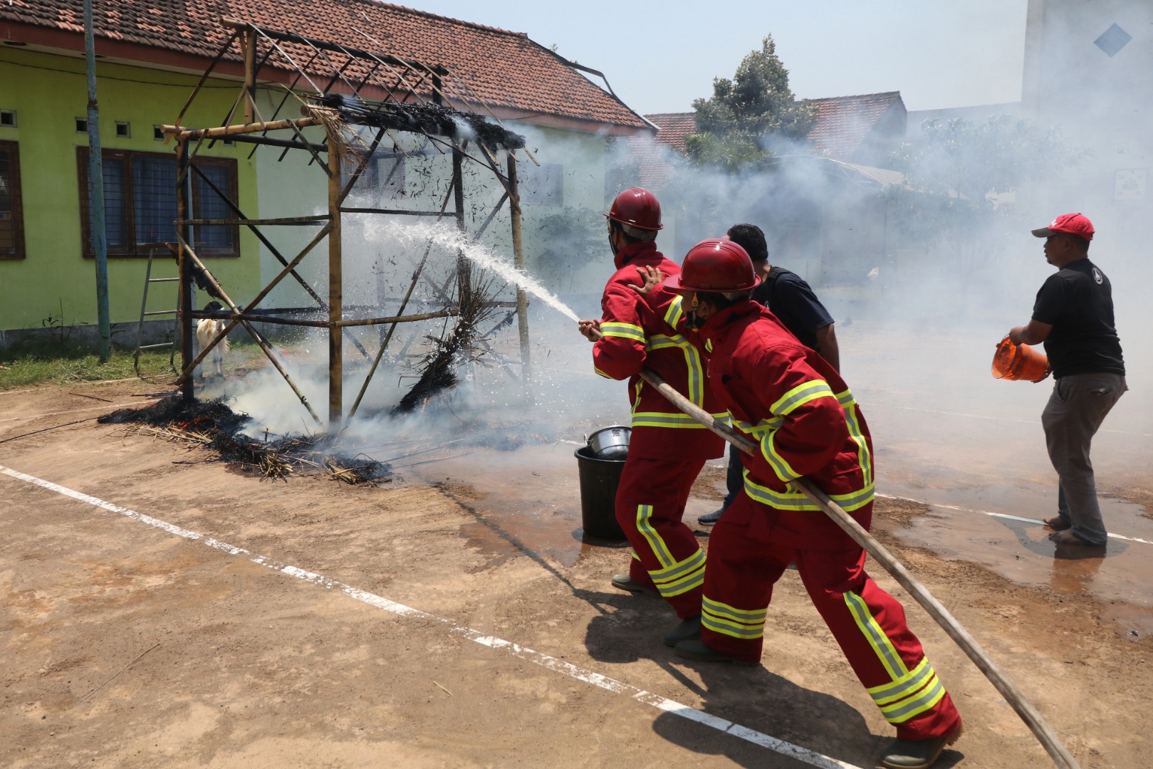 Lomba Desa Tangguh Bencana di Kediri