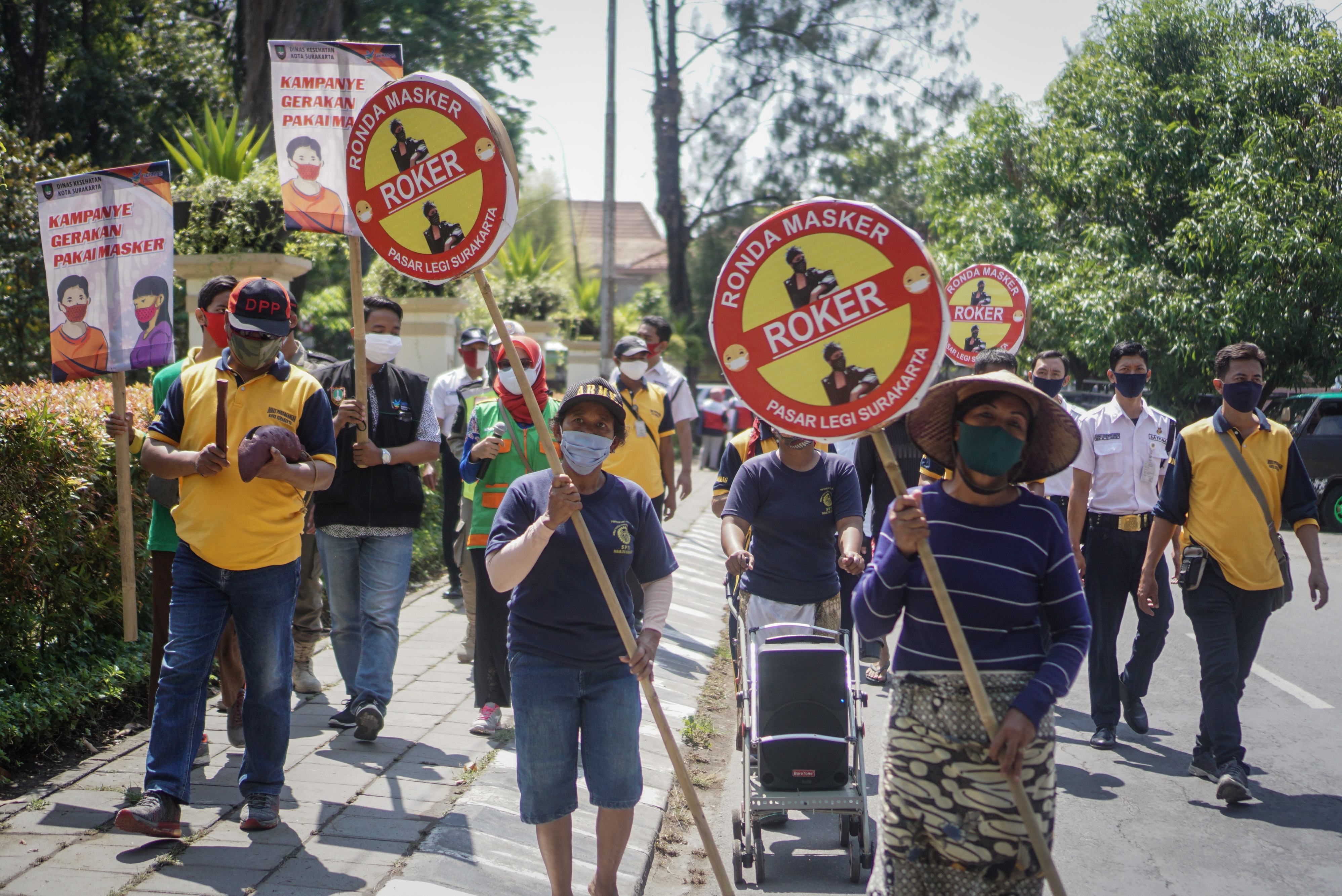 Ronda Masker di Pasar Legi Solo