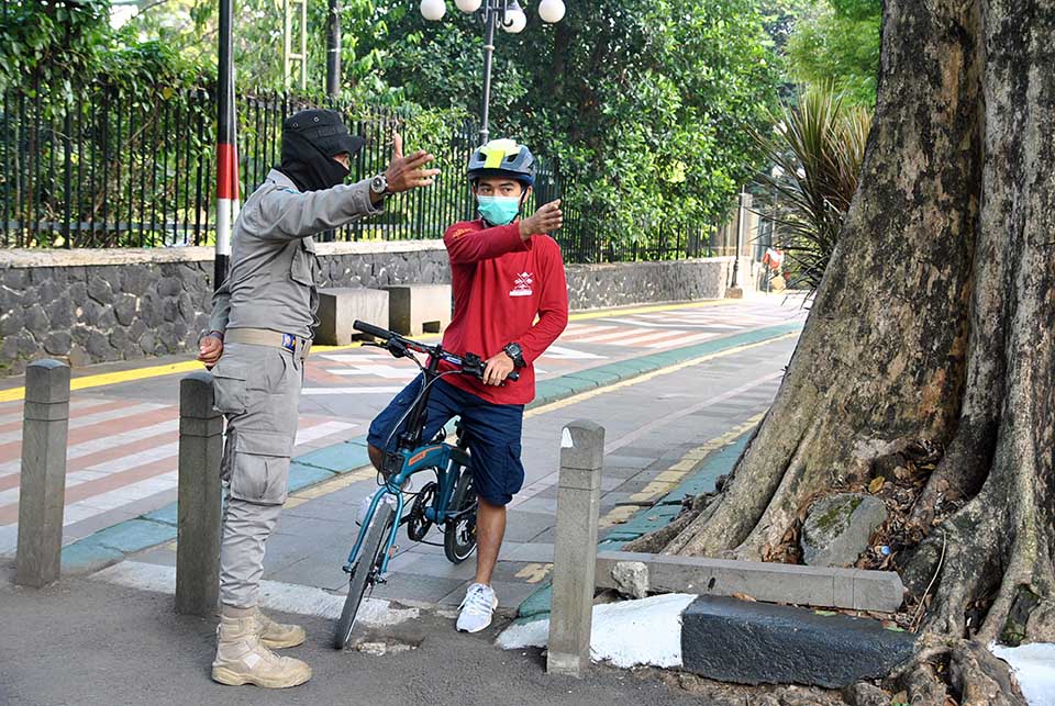 Penutupan Sementara Pedestrian Kebun Raya Bogor
