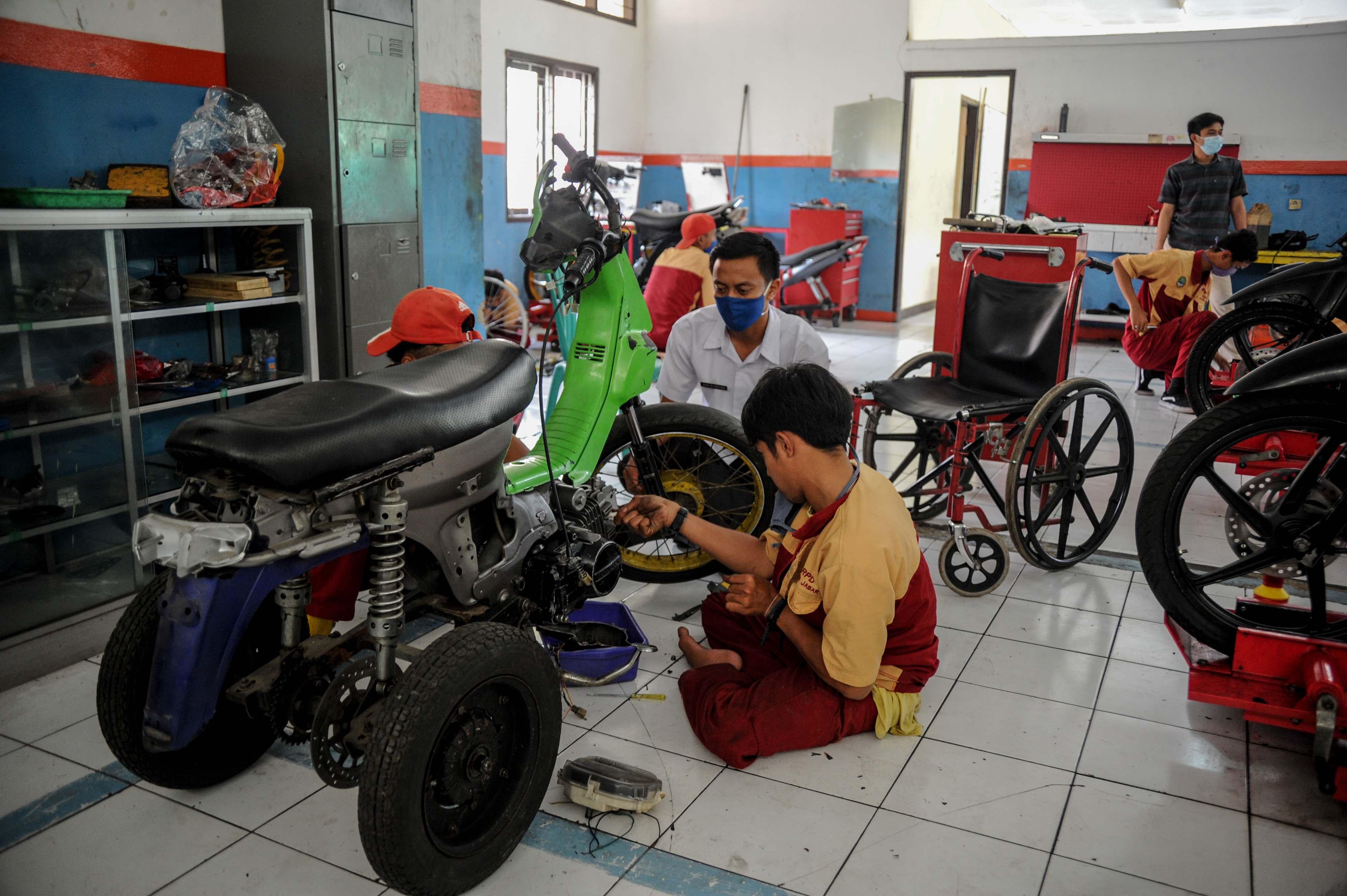 Keterampilan Otomotif Bagi Disabilitas