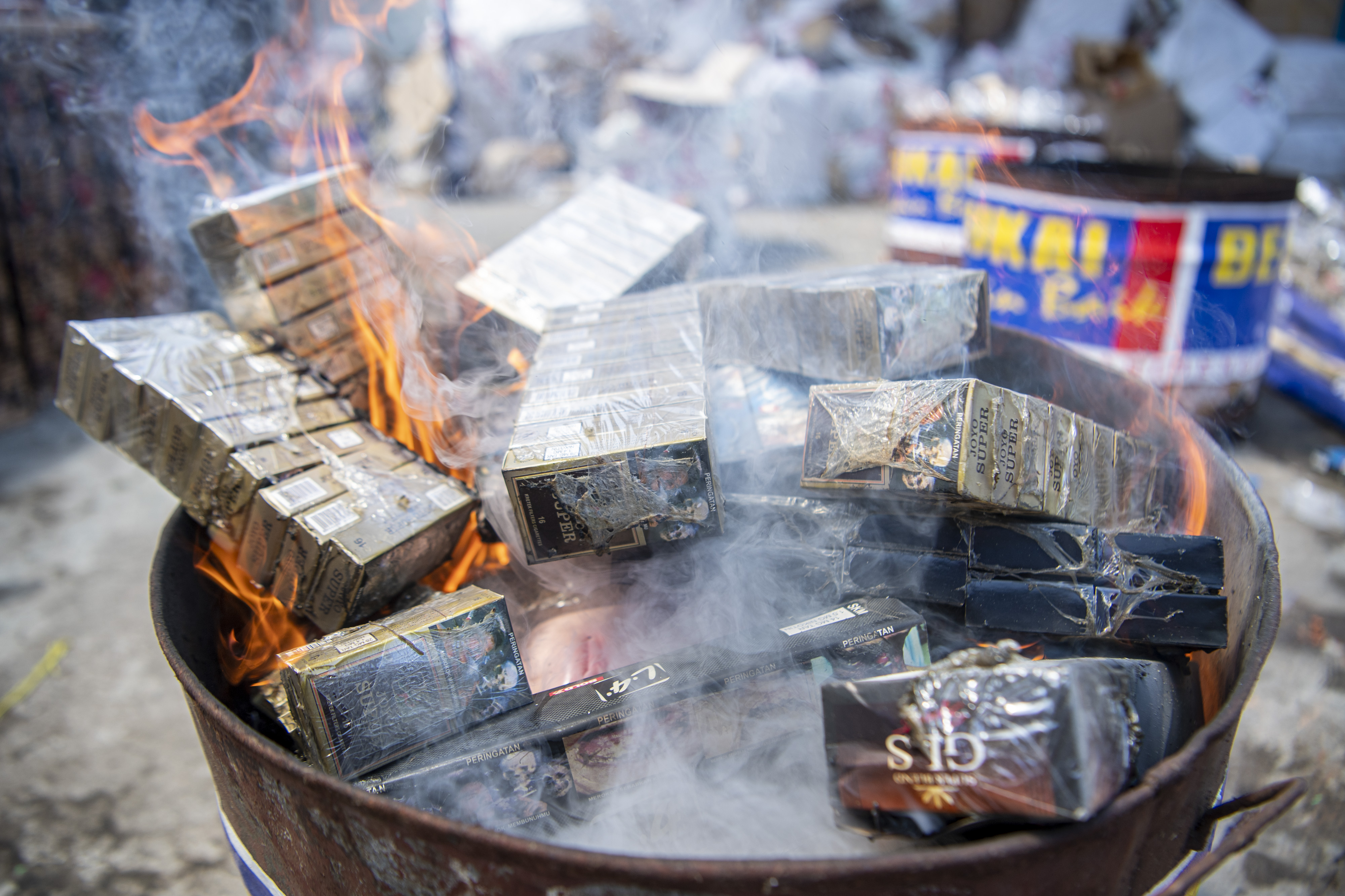 Musnahkan Barang Hasil Penindakan