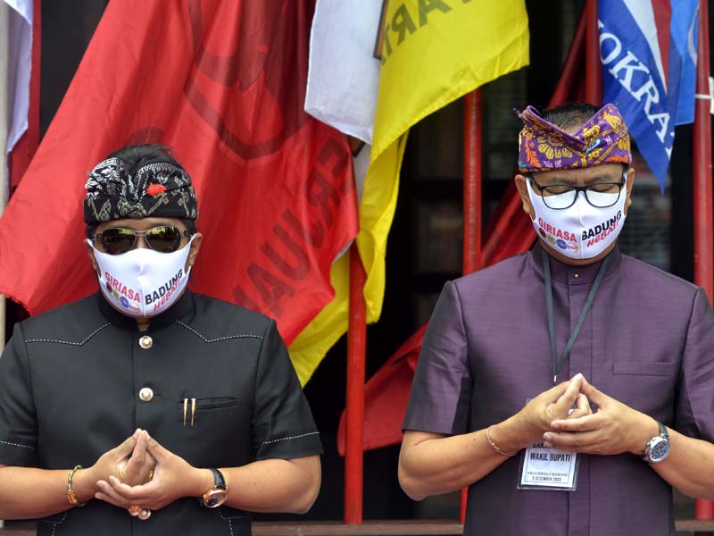 Pendaftaran Bakal Pasangan Calon Pilkada Badung