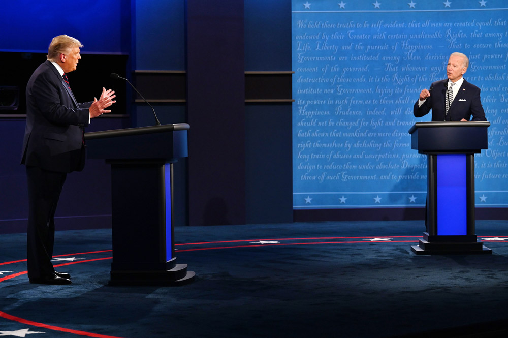 Debat Perdana Pilpres Amerika Serikat