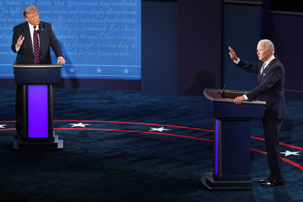 Debat Perdana Pilpres Amerika Serikat