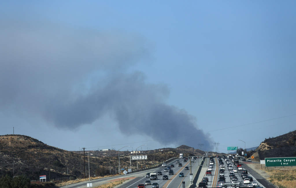 Rekor Kebakaran Hutan di California