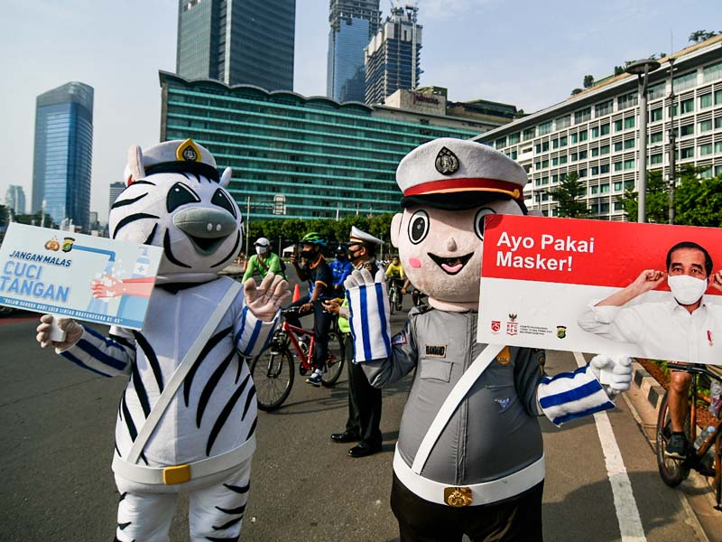 Sosialisasi Pengguna Masker untuk Warga