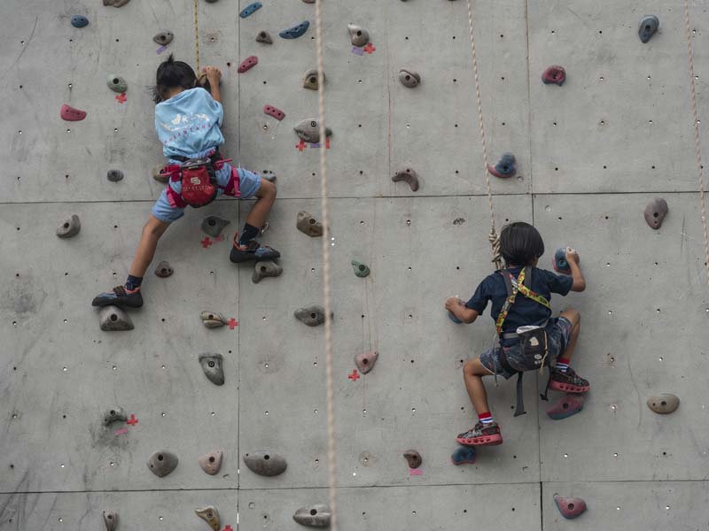 Pencarian Bibit Atlet Panjat Tebing