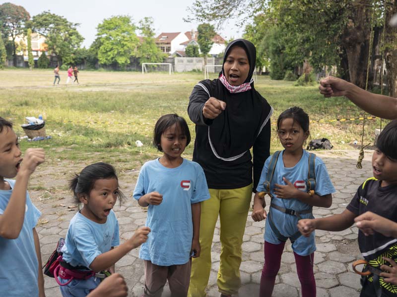 Pencarian Bibit Atlet Panjat Tebing