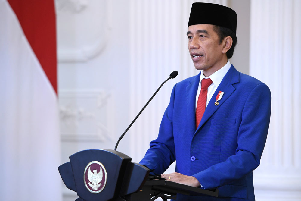Presiden Joko Widodo Berpidato Dalam Sidang Umum PBB
