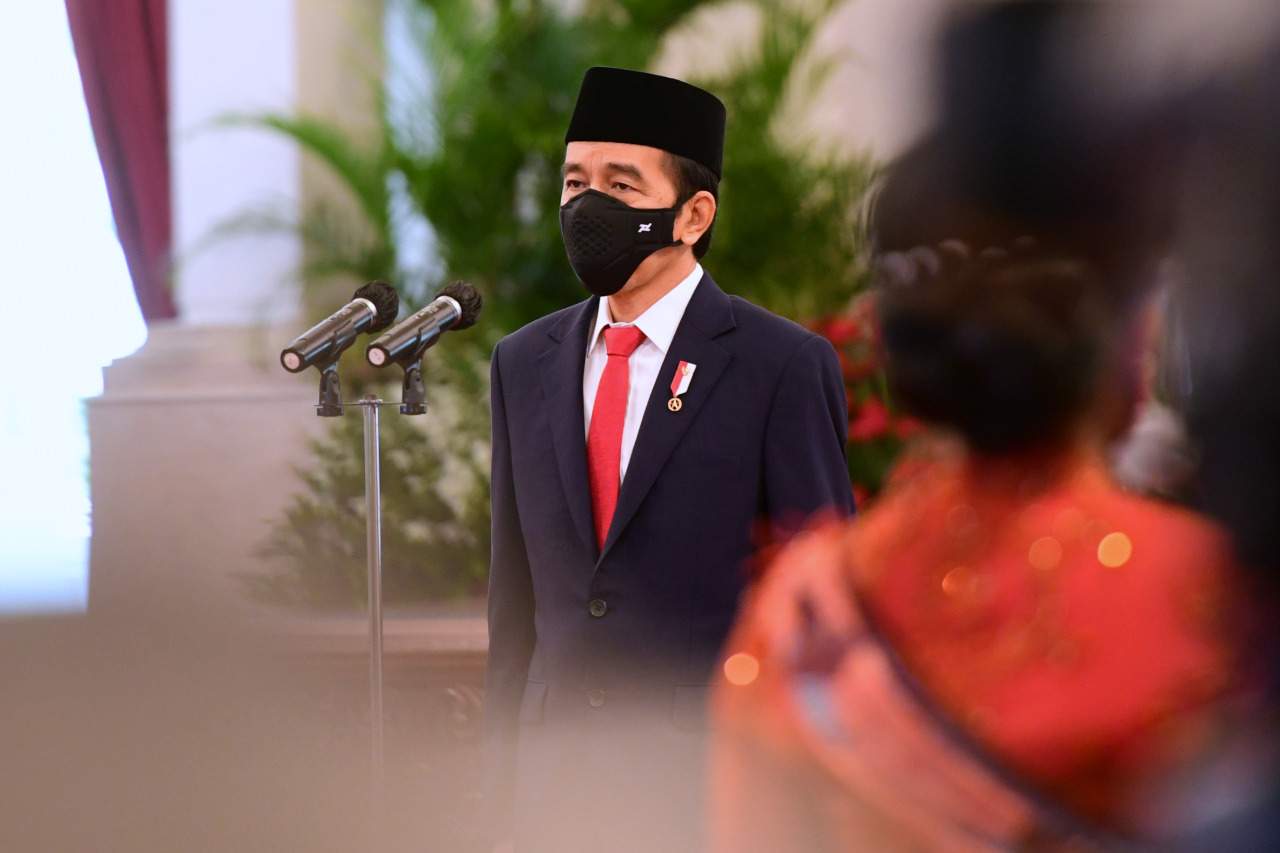 Presiden Jokowi Melantik 20 Duta Besar RI