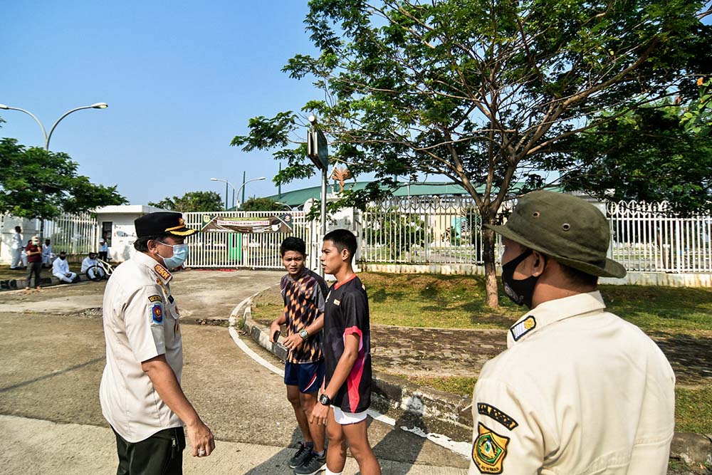 Sanksi bagi Warga yang Tidak Pakai Masker