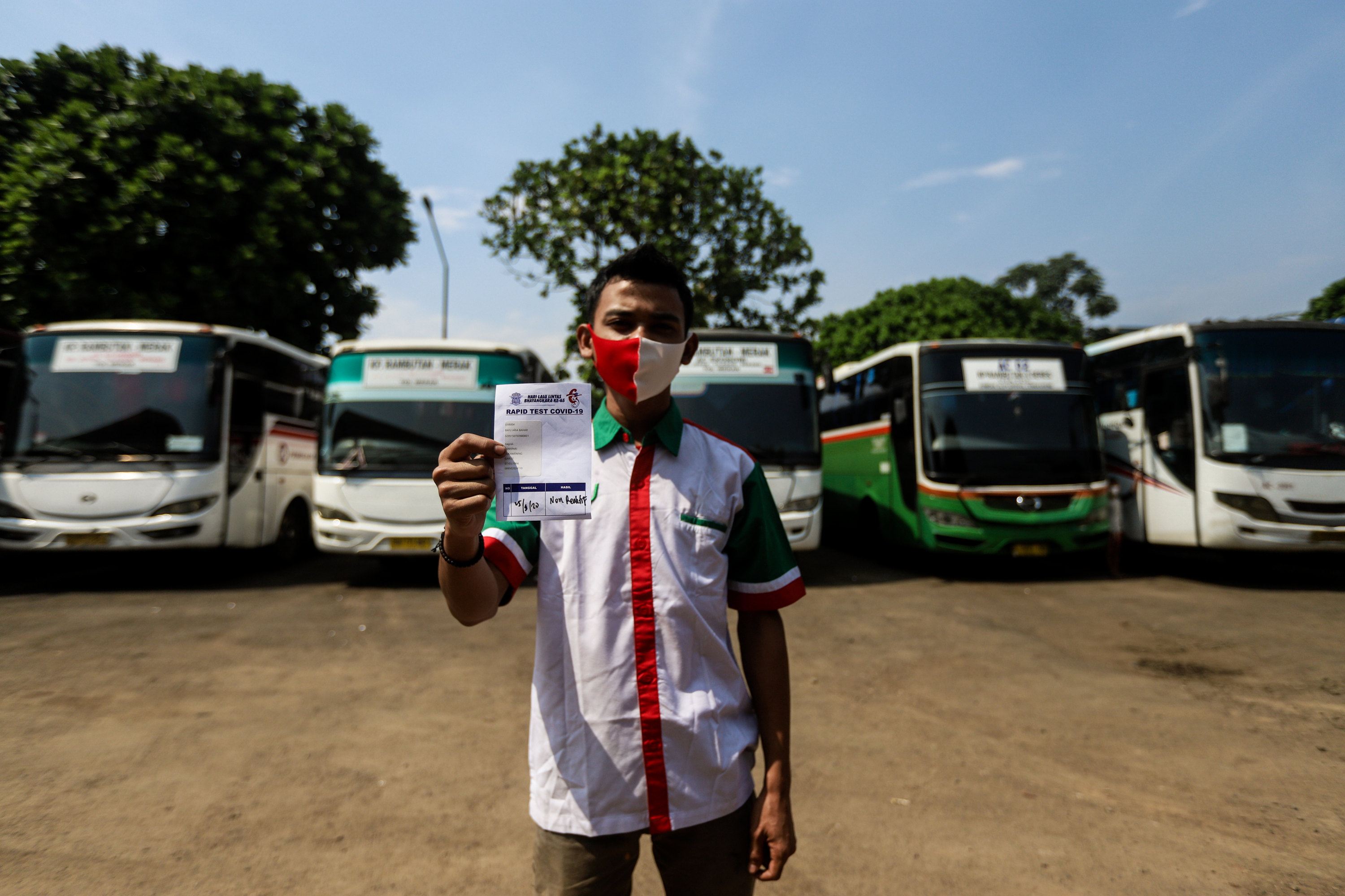 Rapid Test Peringati Hari Lalu Lintas Bhayangkara