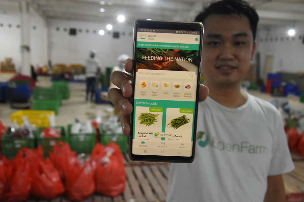 Penyedia Sayur Secara Daring