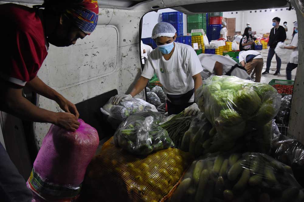 Penyedia Sayur Secara Daring