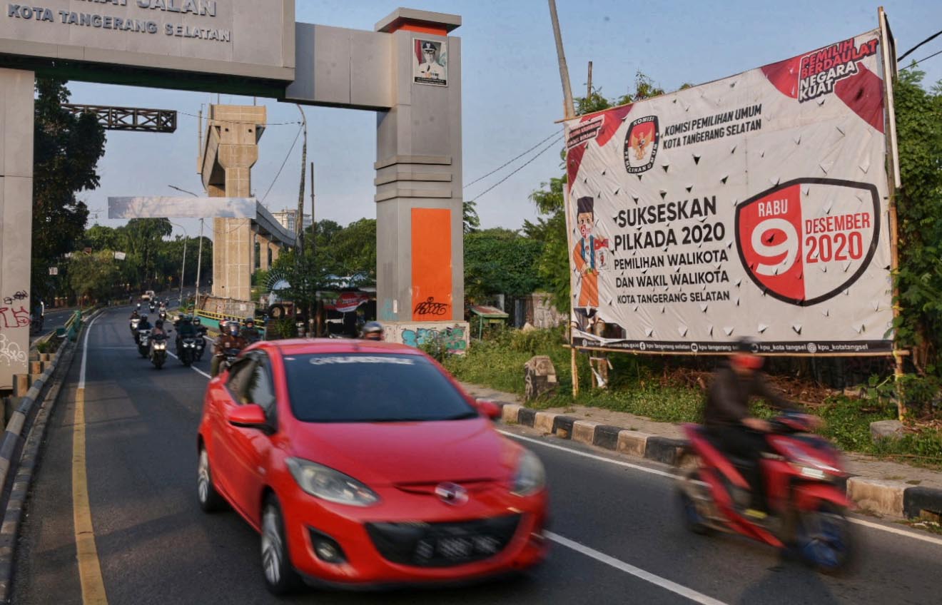 Sosialisasi Pilkada di Tangerang Selatan