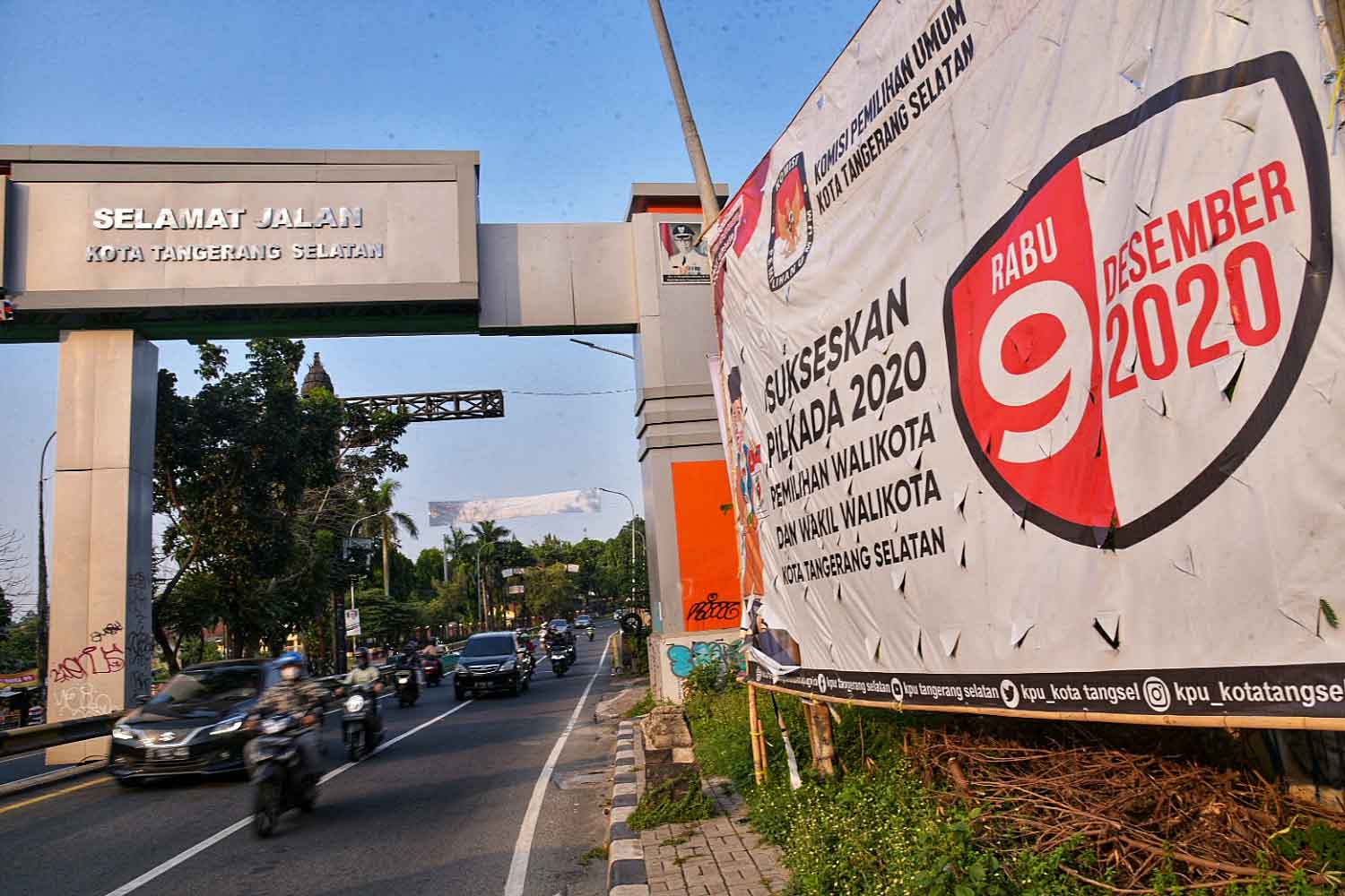Sosialisasi Pilkada di Tangerang Selatan
