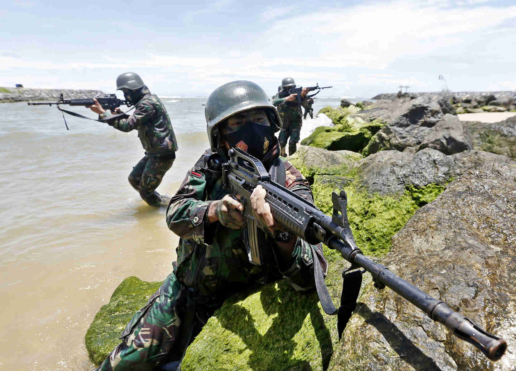 Latihan Pemeliharaan Kemampuan Prajurit Raider 