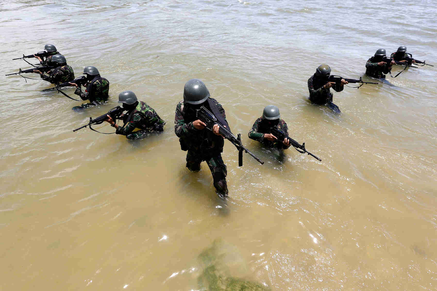 Latihan Pemeliharaan Kemampuan Prajurit Raider 