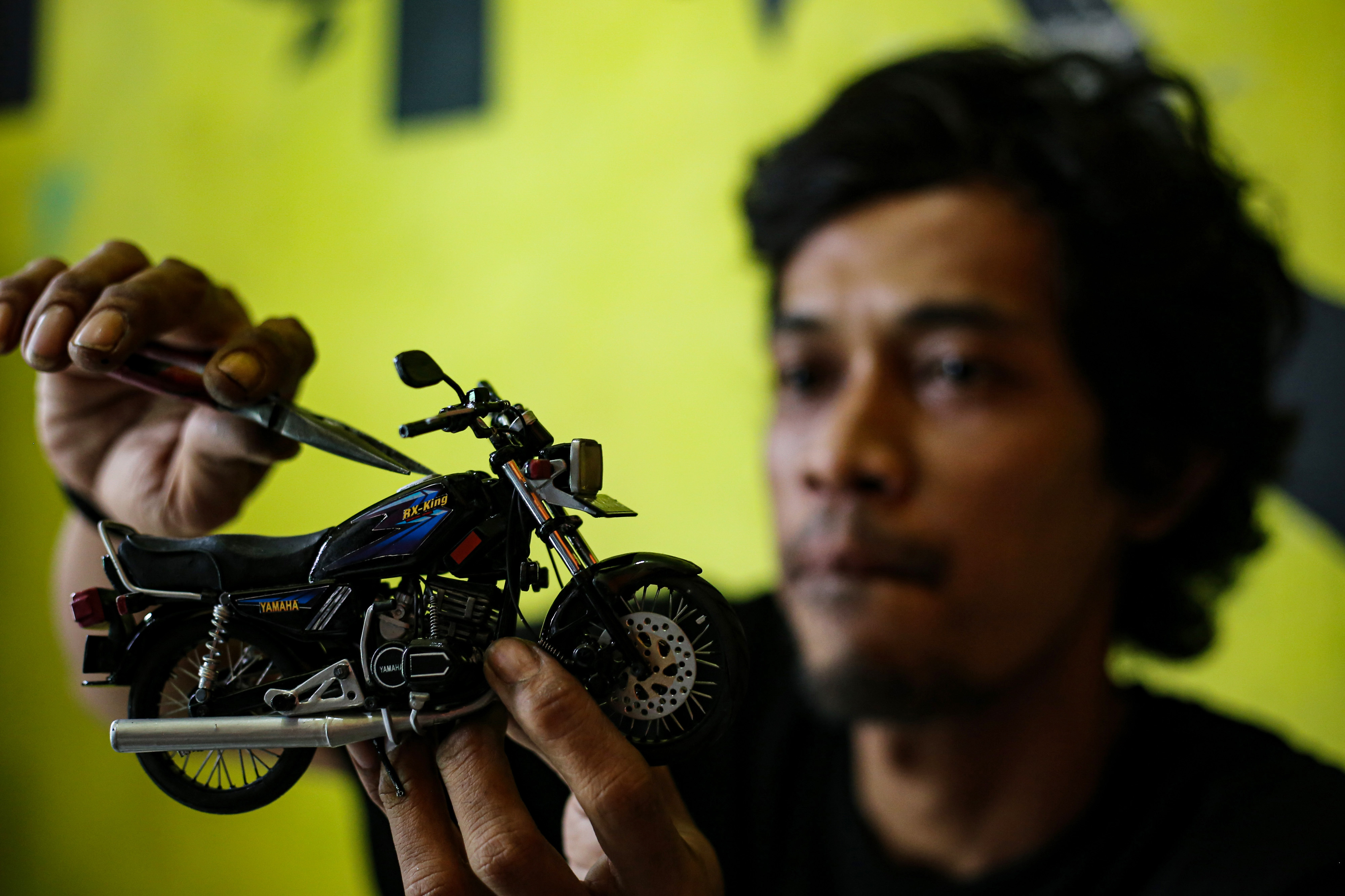Miniatur Sepeda Motor
