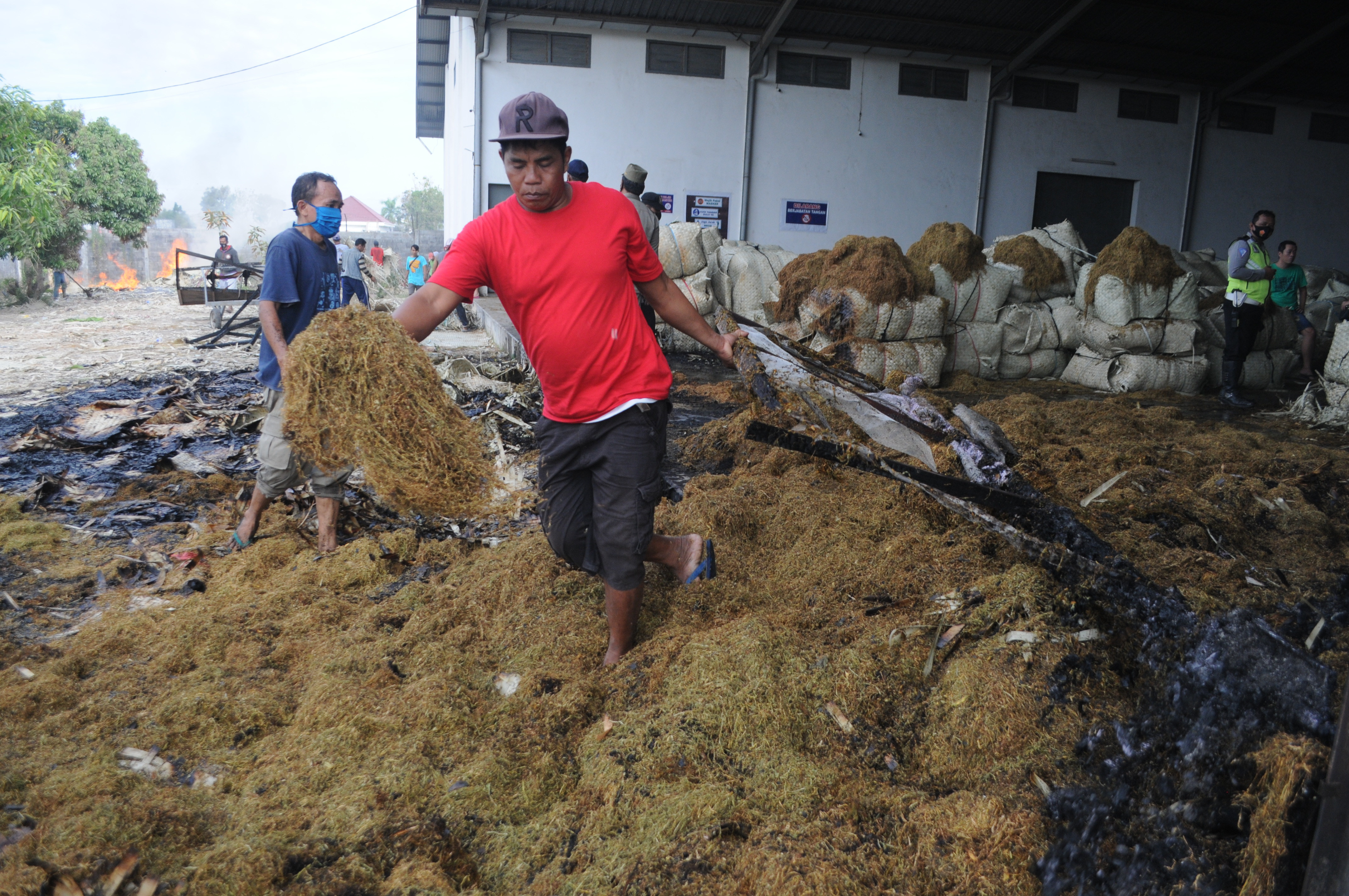Kebakaran  Gudang Tembakau