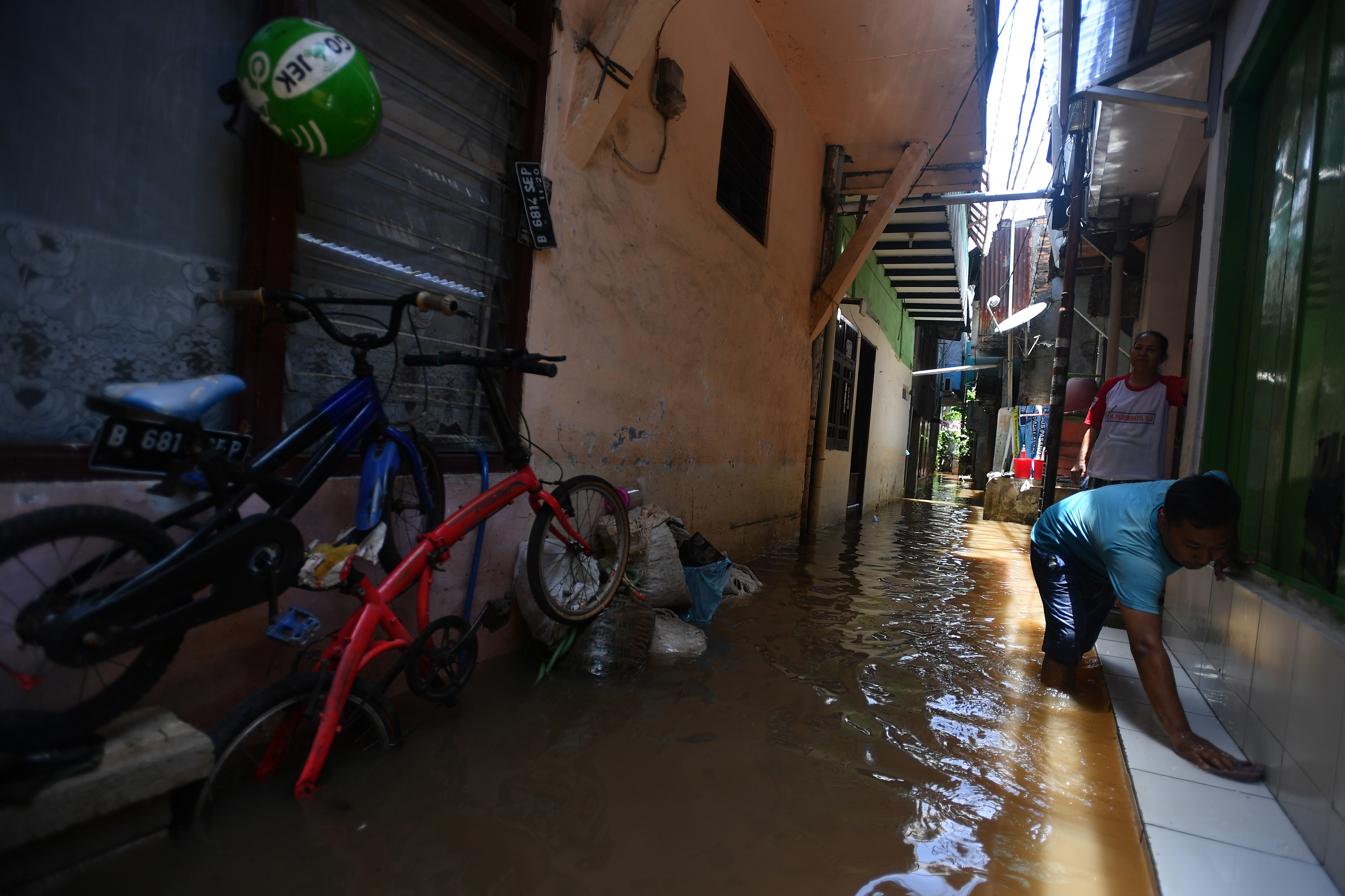 Banjir Melanda Permukiman Petogogan