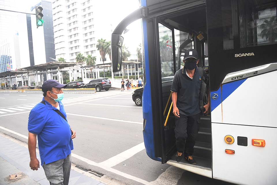 Operasional Trans-Jakarta Pasca Bentrok