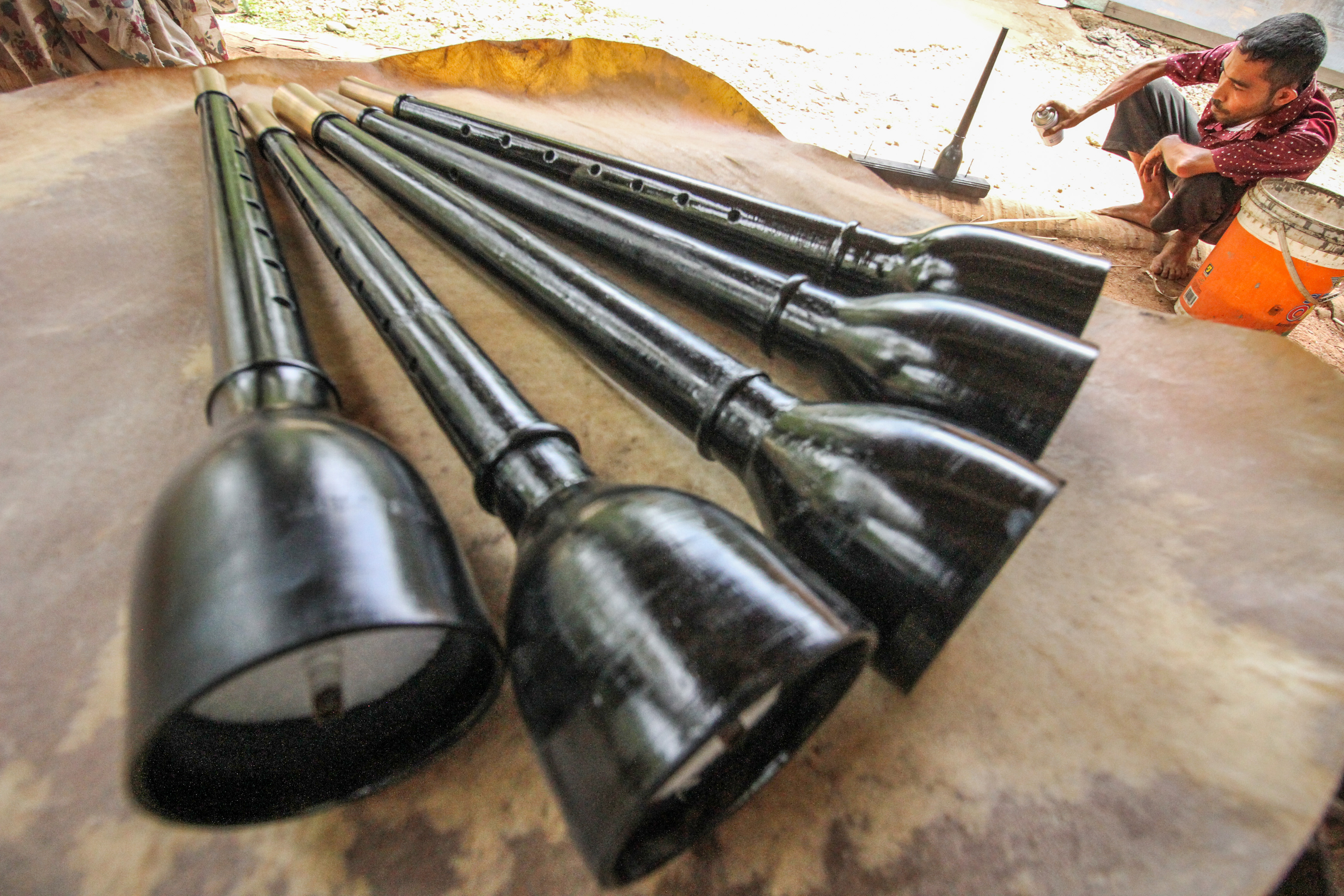 Produksi Alat Musik Tradisional Tetap Bertahan Ditengah Pandemi