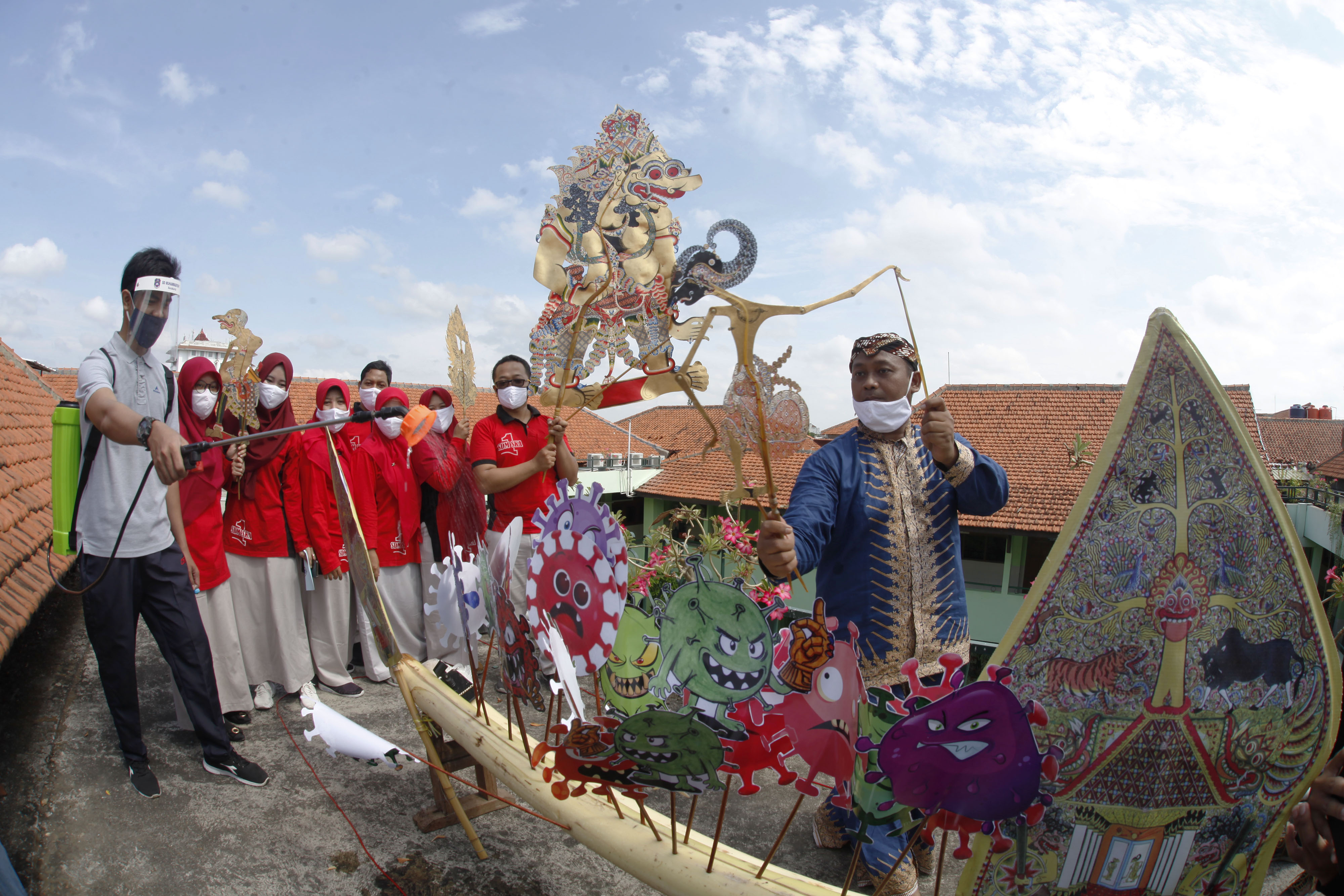 Pentas Wayang Lakon Pandemi