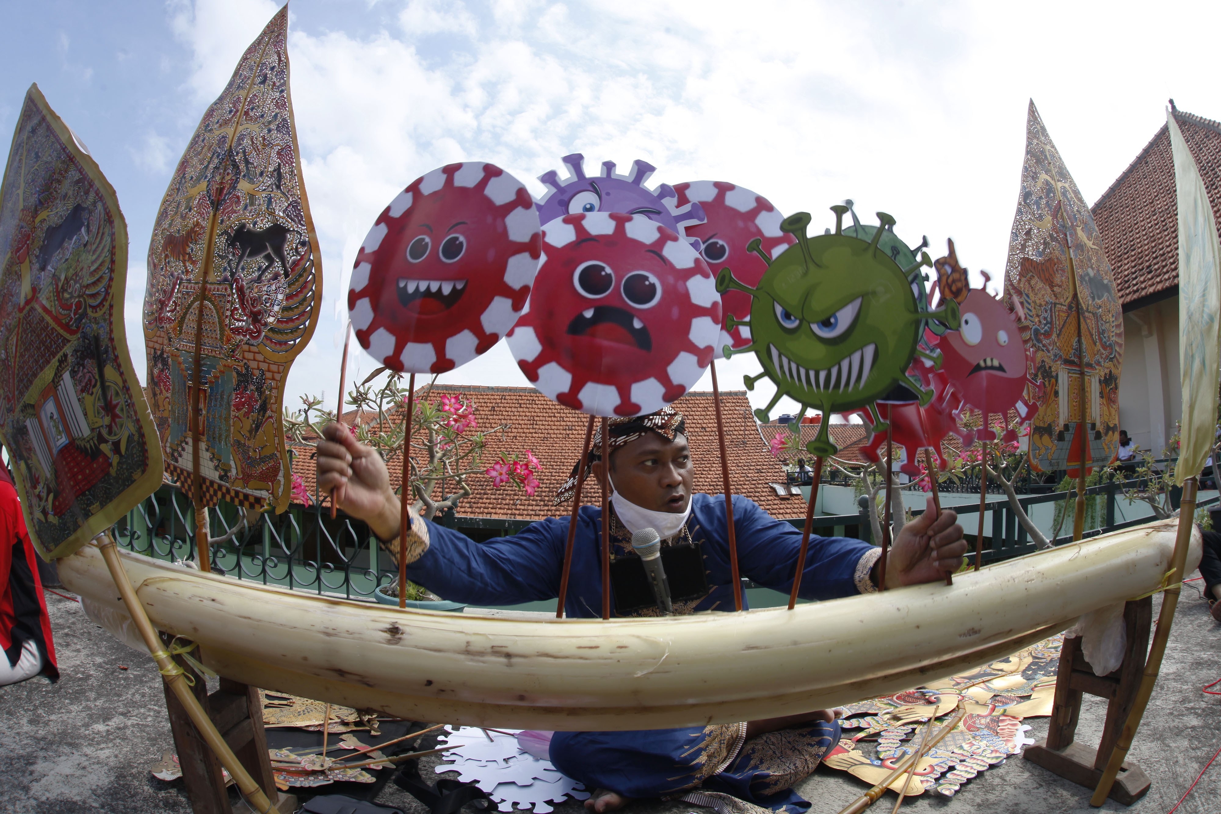Pentas Wayang Lakon Pandemi