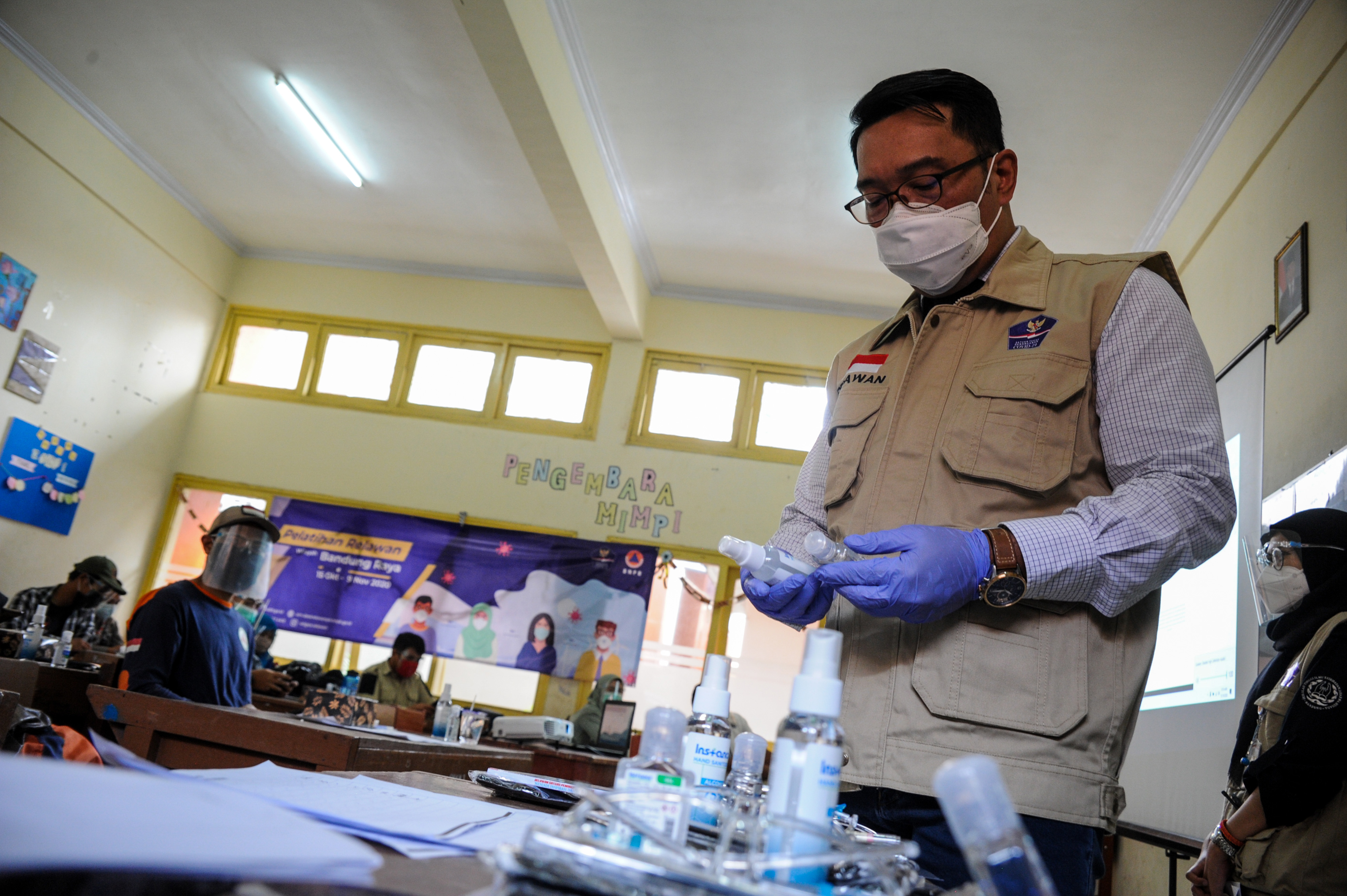 Pelatihan Relawan Penanggulangan Covid-19